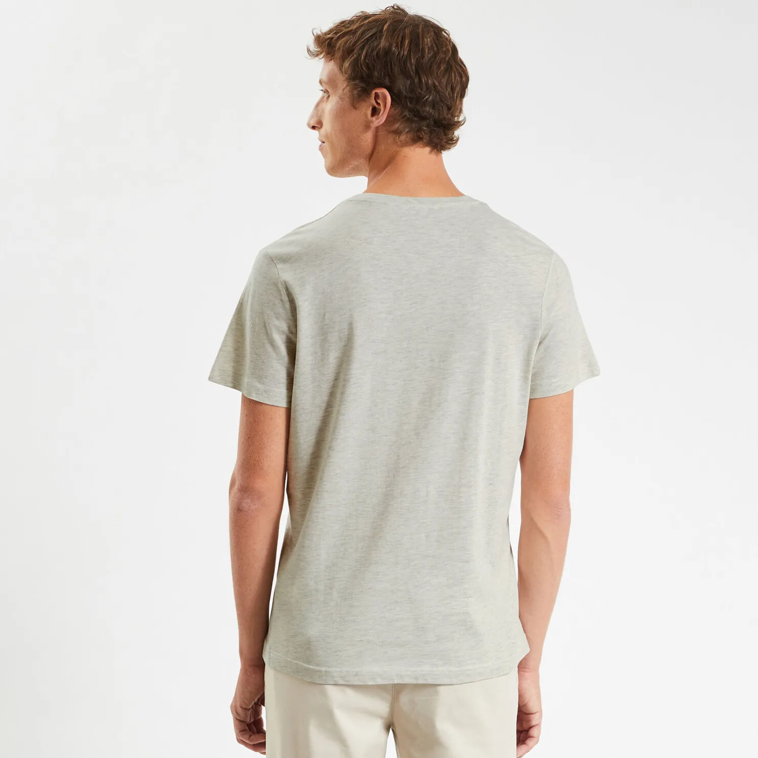 Basic, effen T-shirt