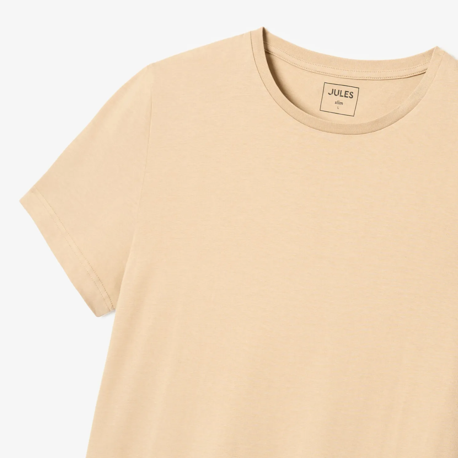 Basic T-shirt met ronde hals