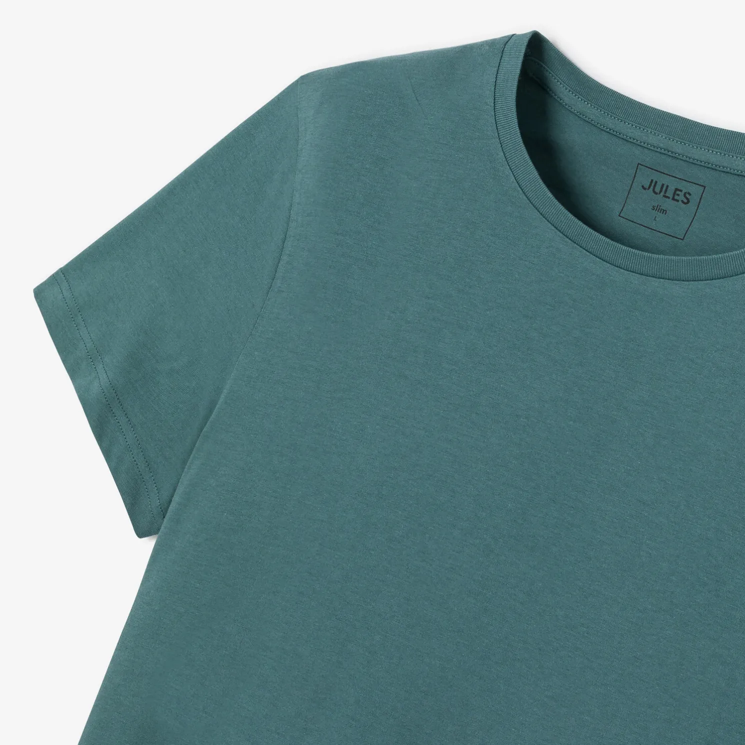 Basic T-shirt met ronde hals