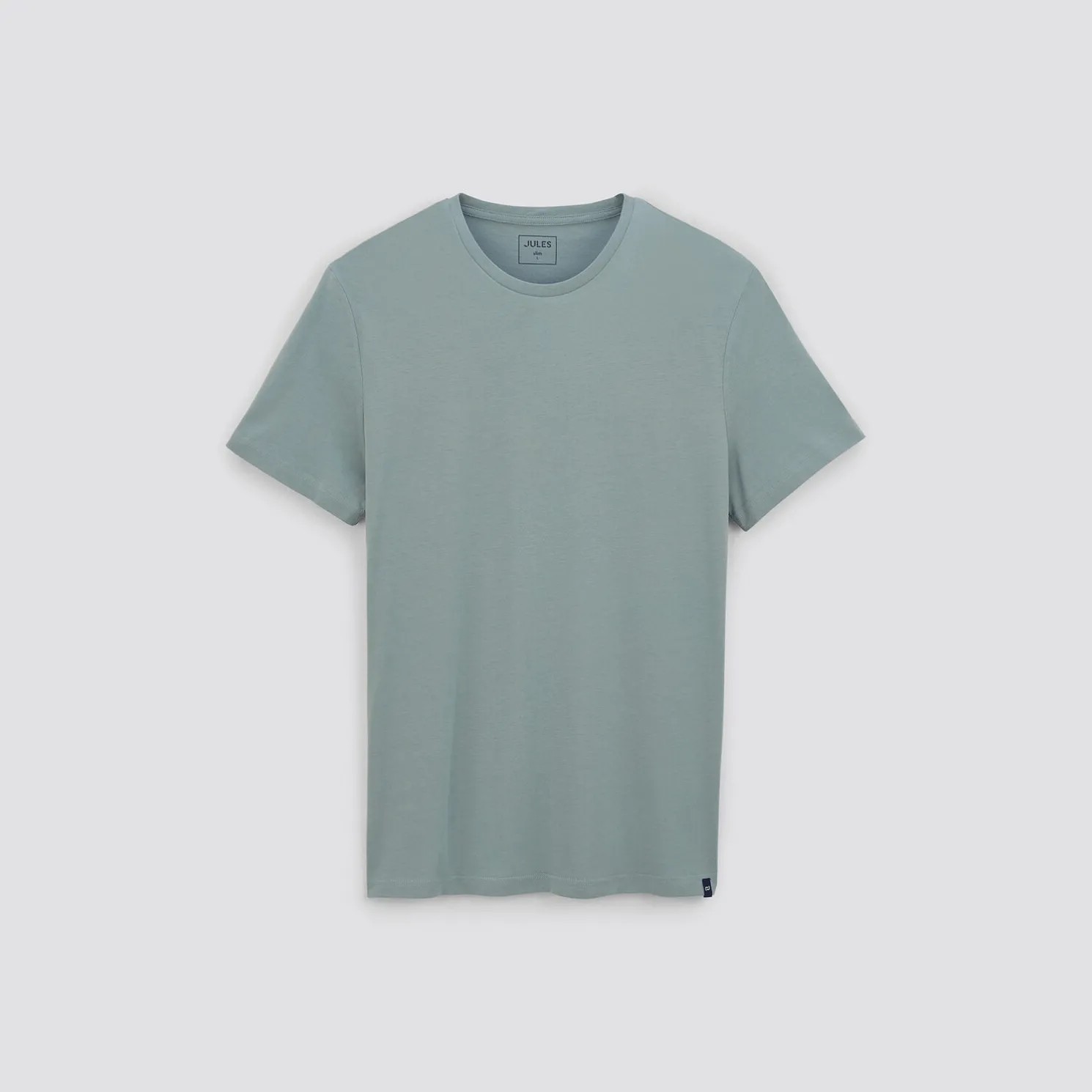 Basic T-shirt met ronde hals