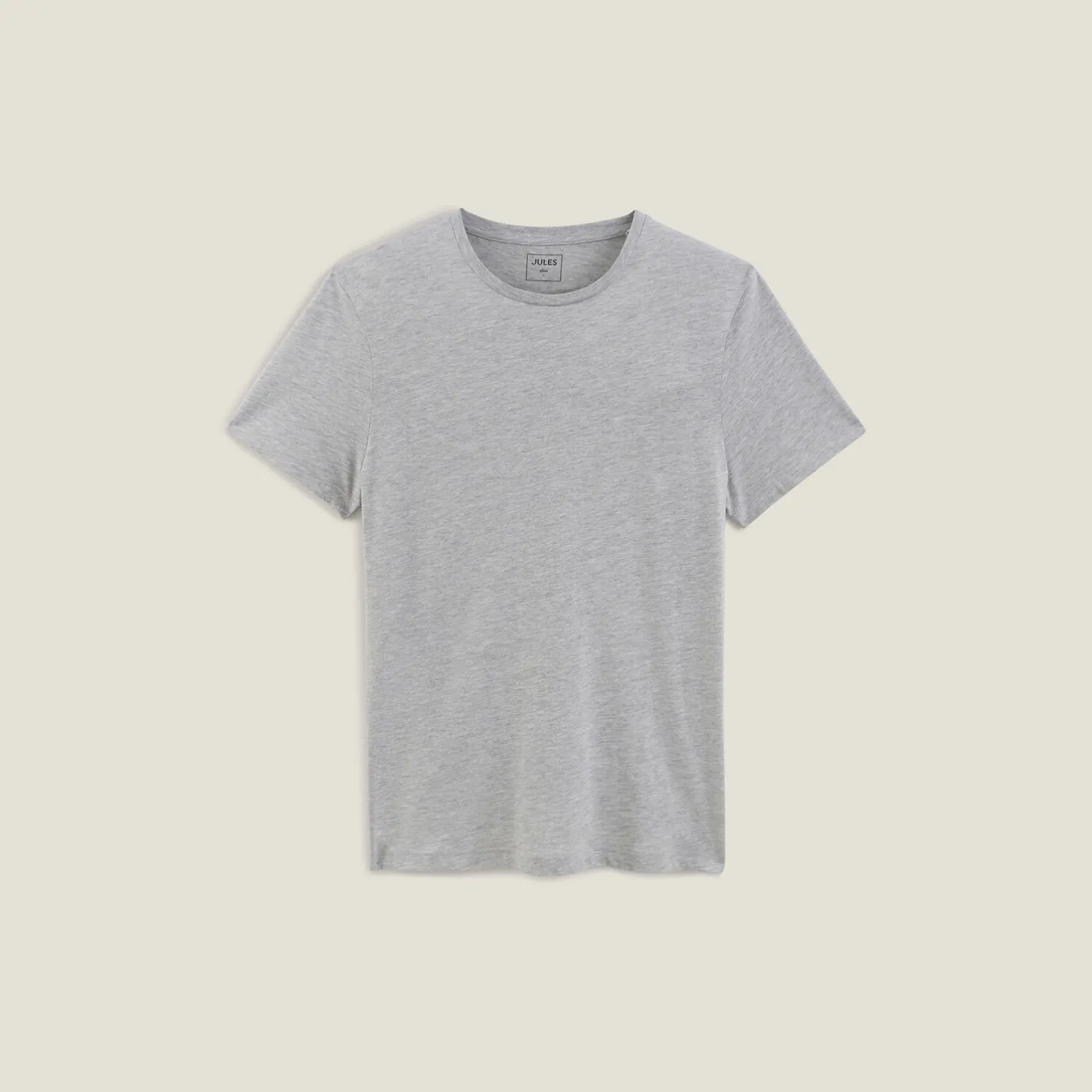 Basic T-shirt met ronde hals