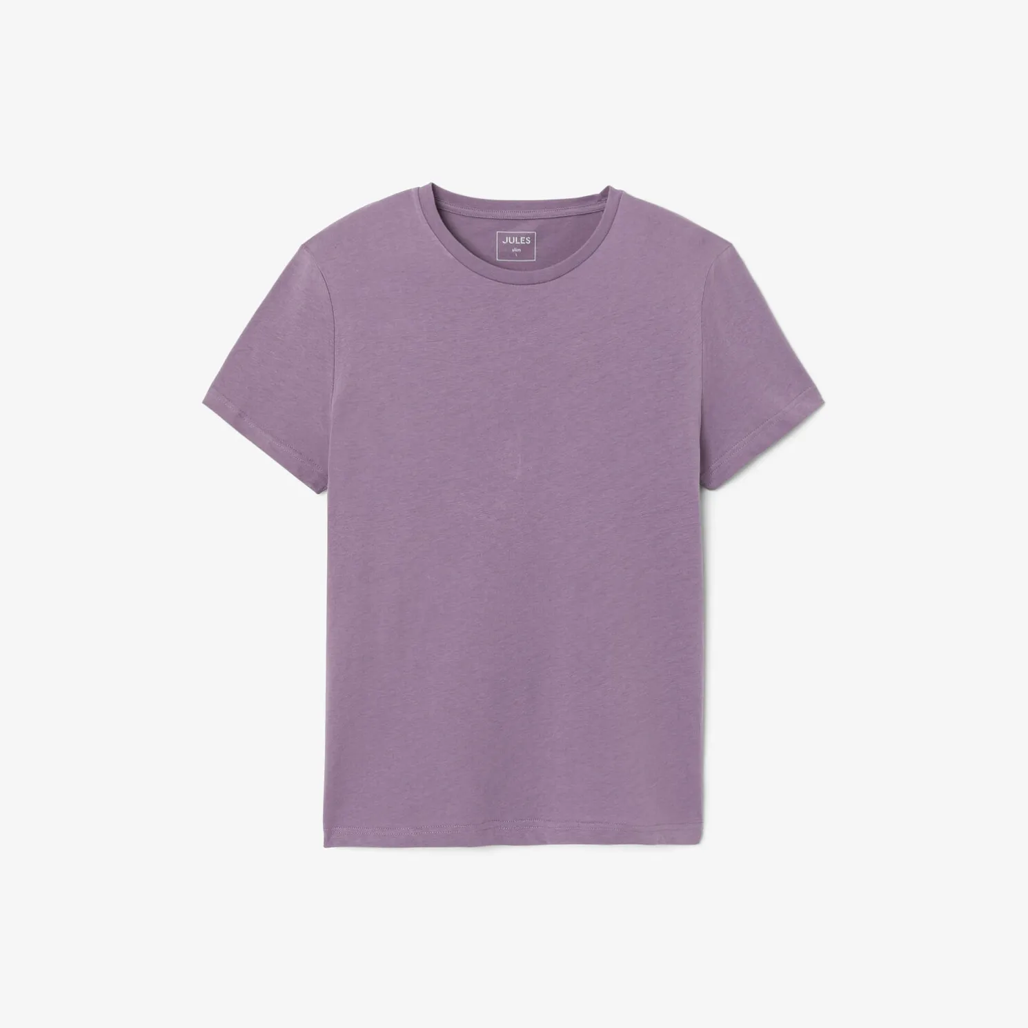 Basic T-shirt met ronde hals