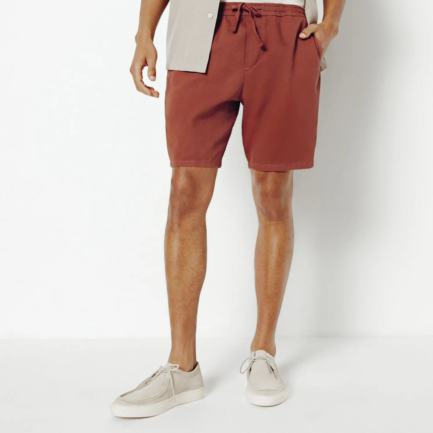 Bermuda met elastische taille