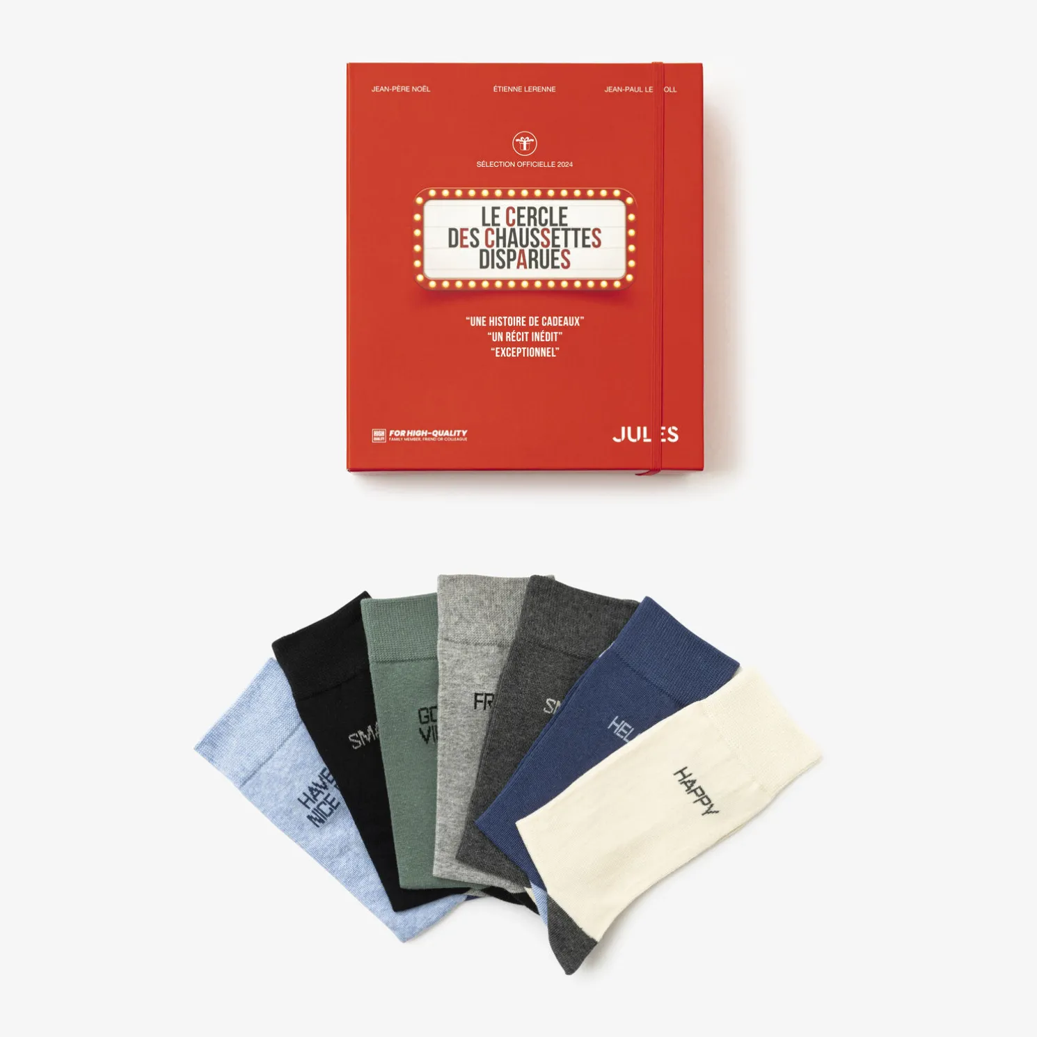 Box van 7 paar fantasiesokken