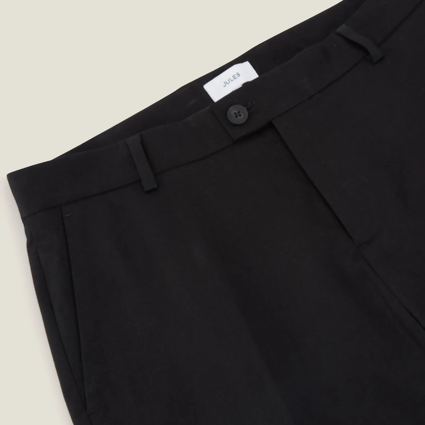 Brede broek met plooien