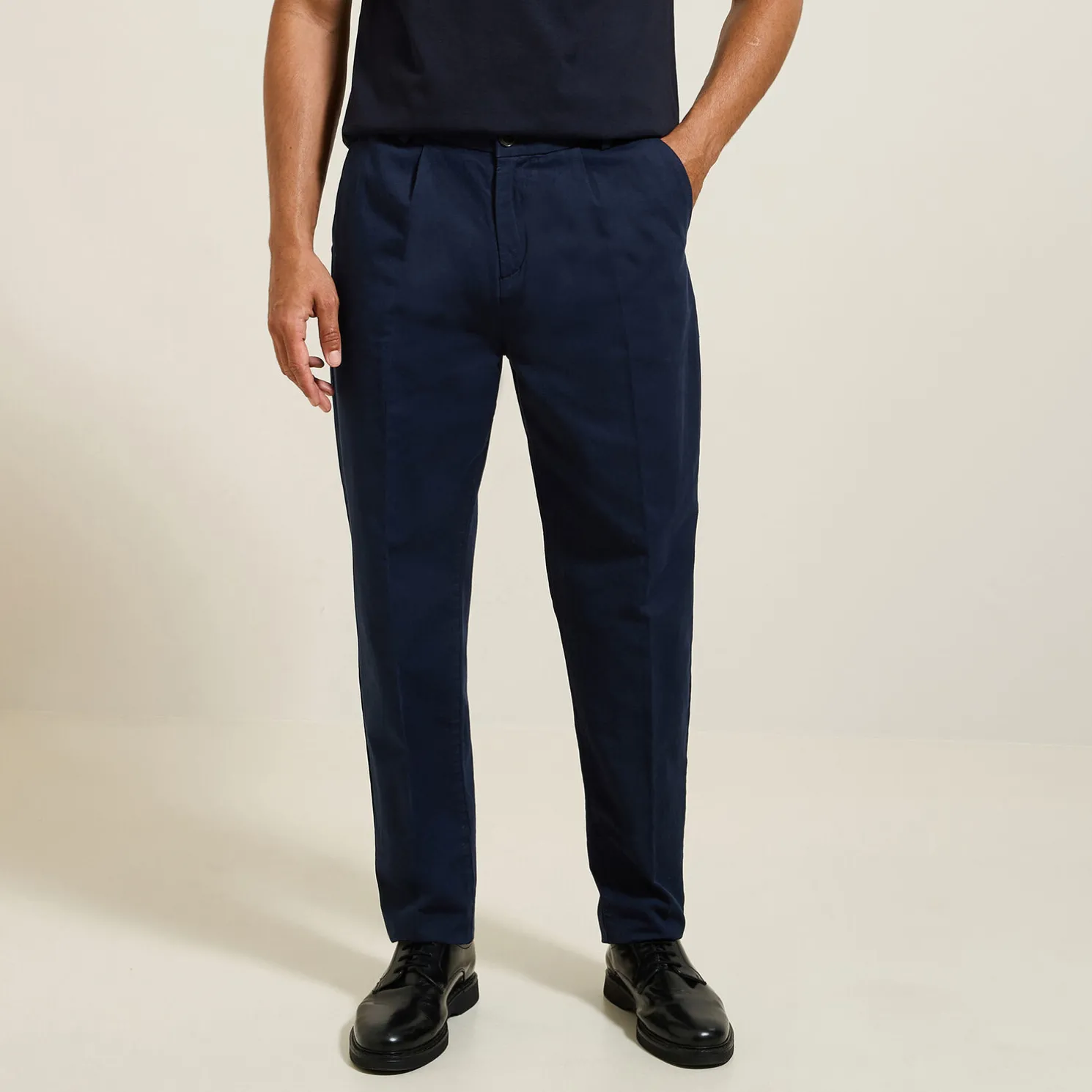 Broek met rechte pijpen