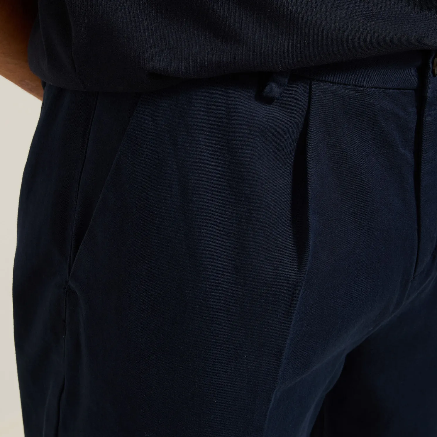 Broek met rechte pijpen