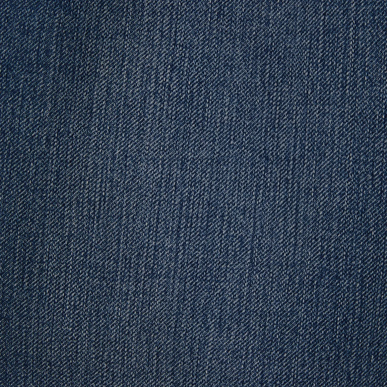 Denim bermuda met tricot effect