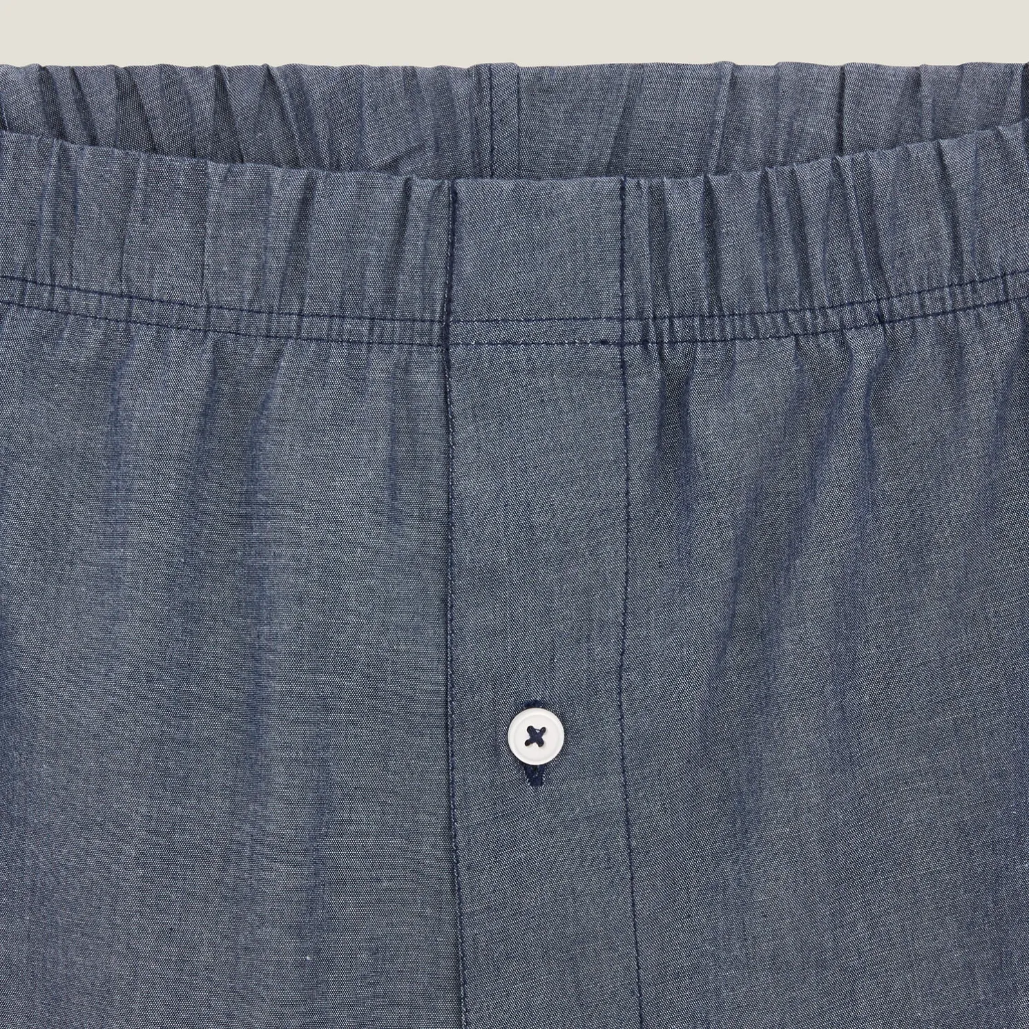 Effen boxershort in biokatoen