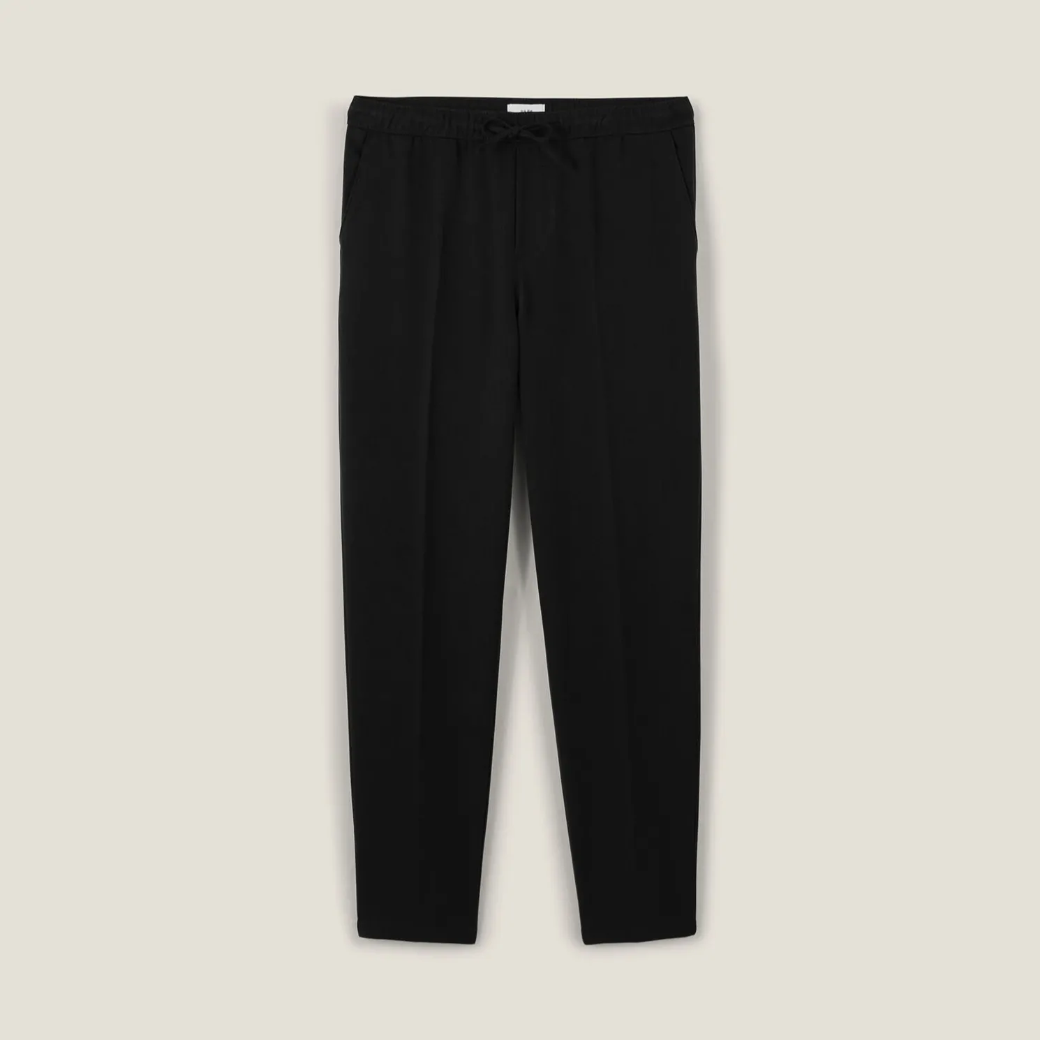 Effen relaxed broek