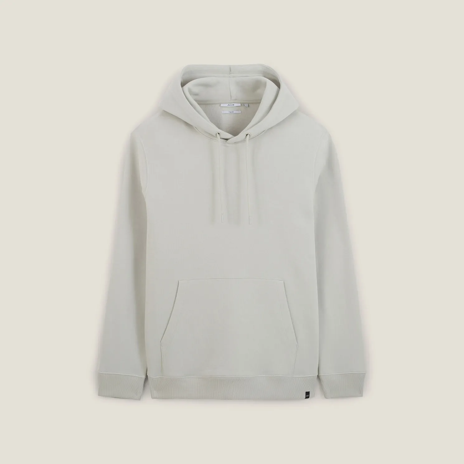 Effen sweater met kap