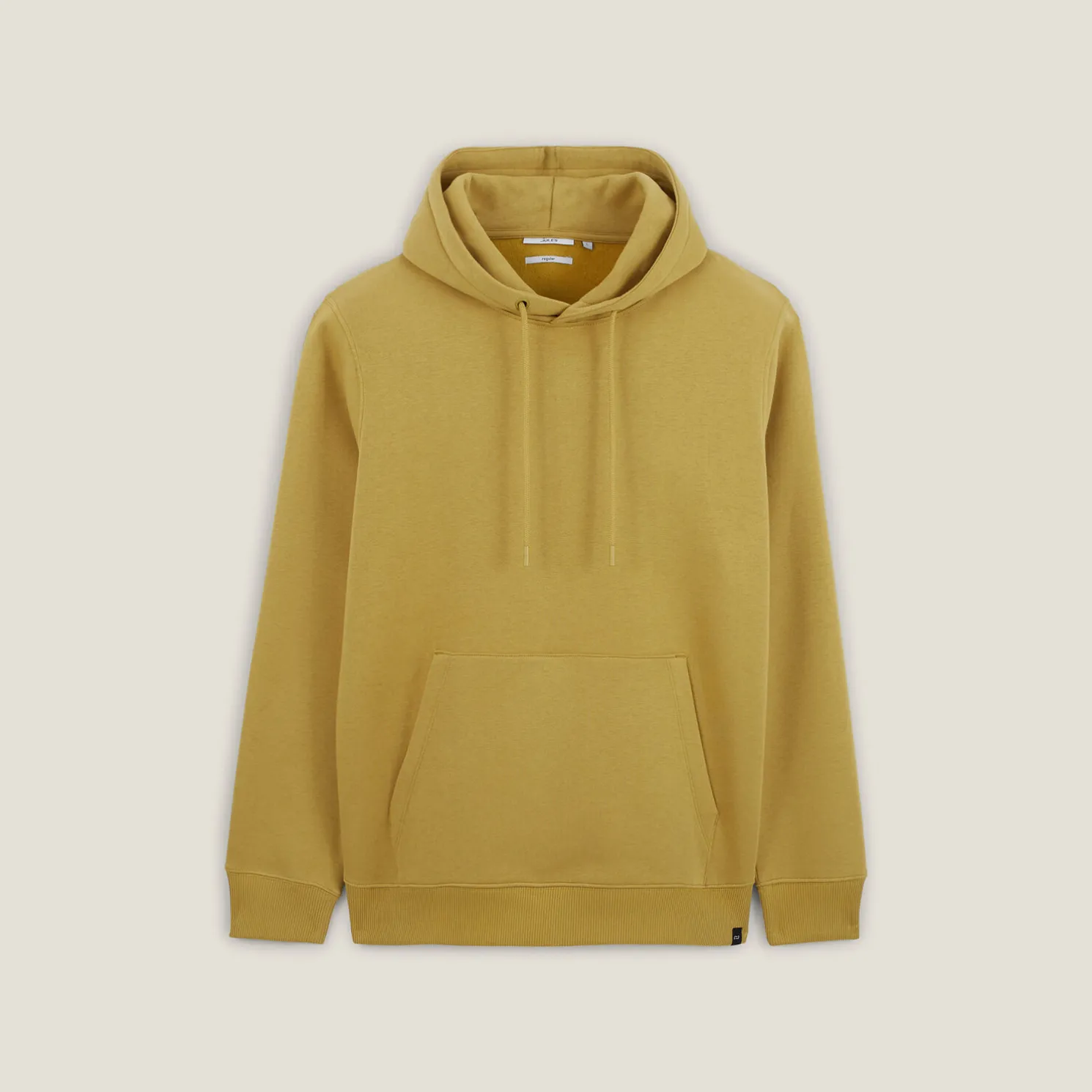 Effen sweater met kap