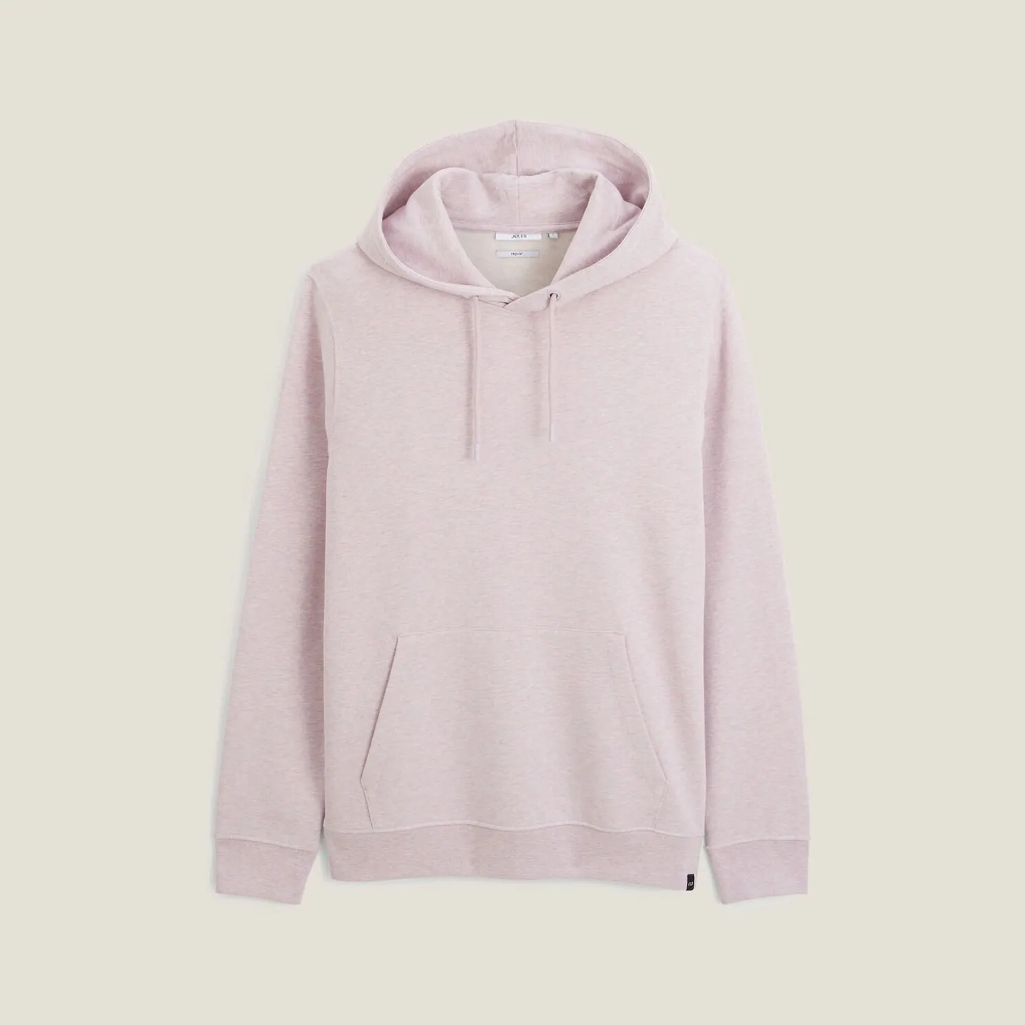 Effen sweater met kap