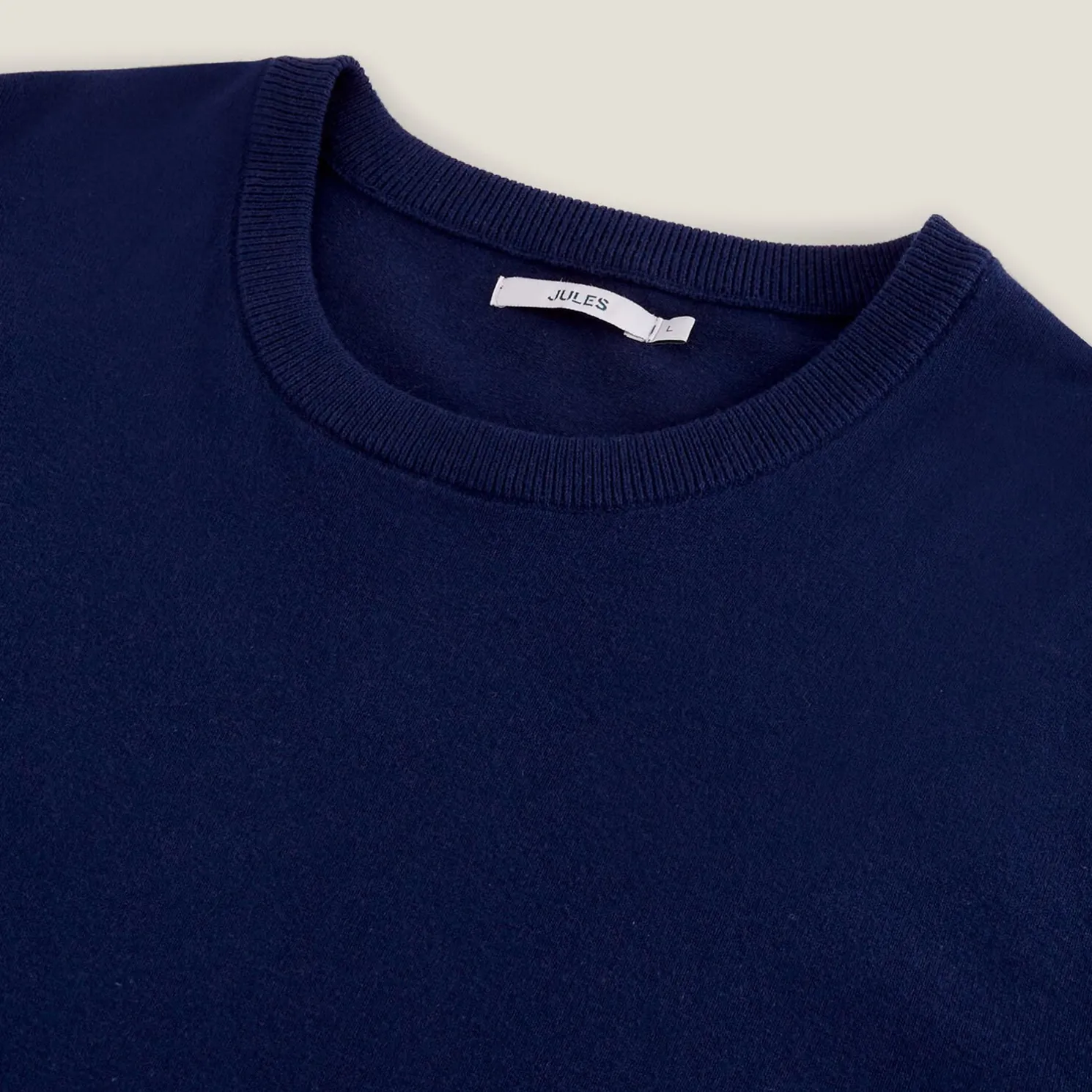 Essentiële trui met ronde hals