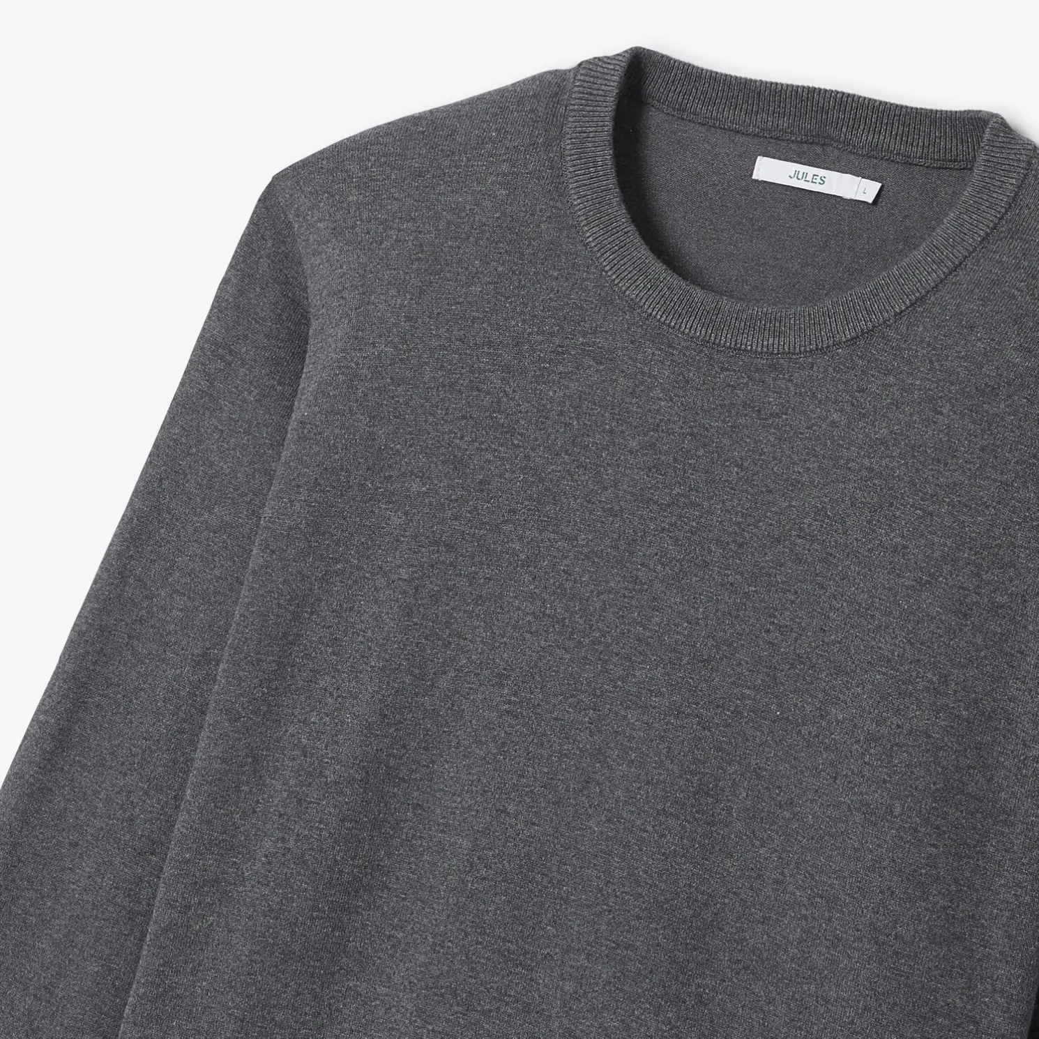 Essentiële trui met ronde hals