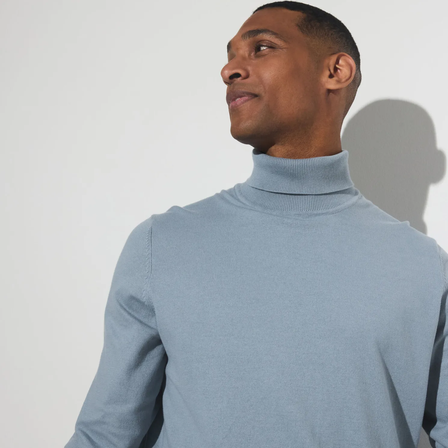 Essentiële trui met rolkraag