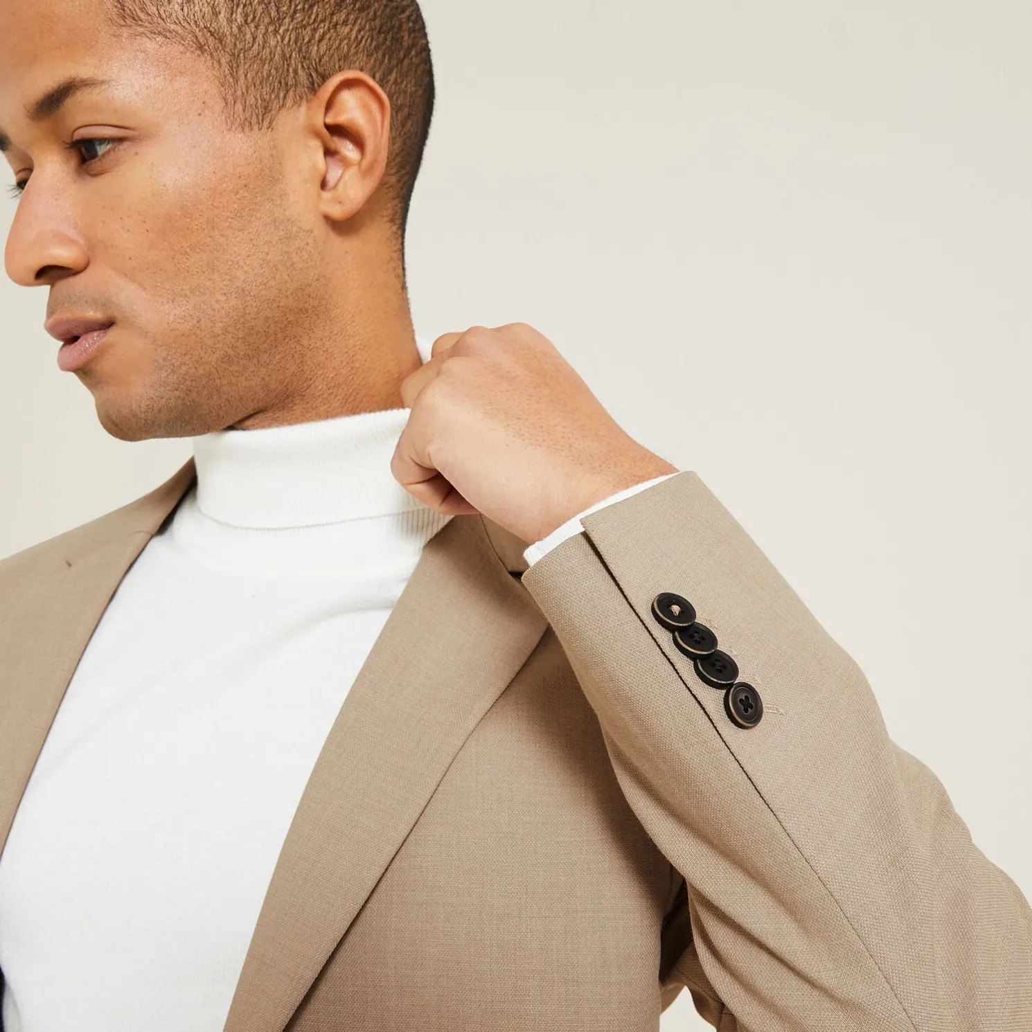 Extraslim bi-stretch kostuumvest