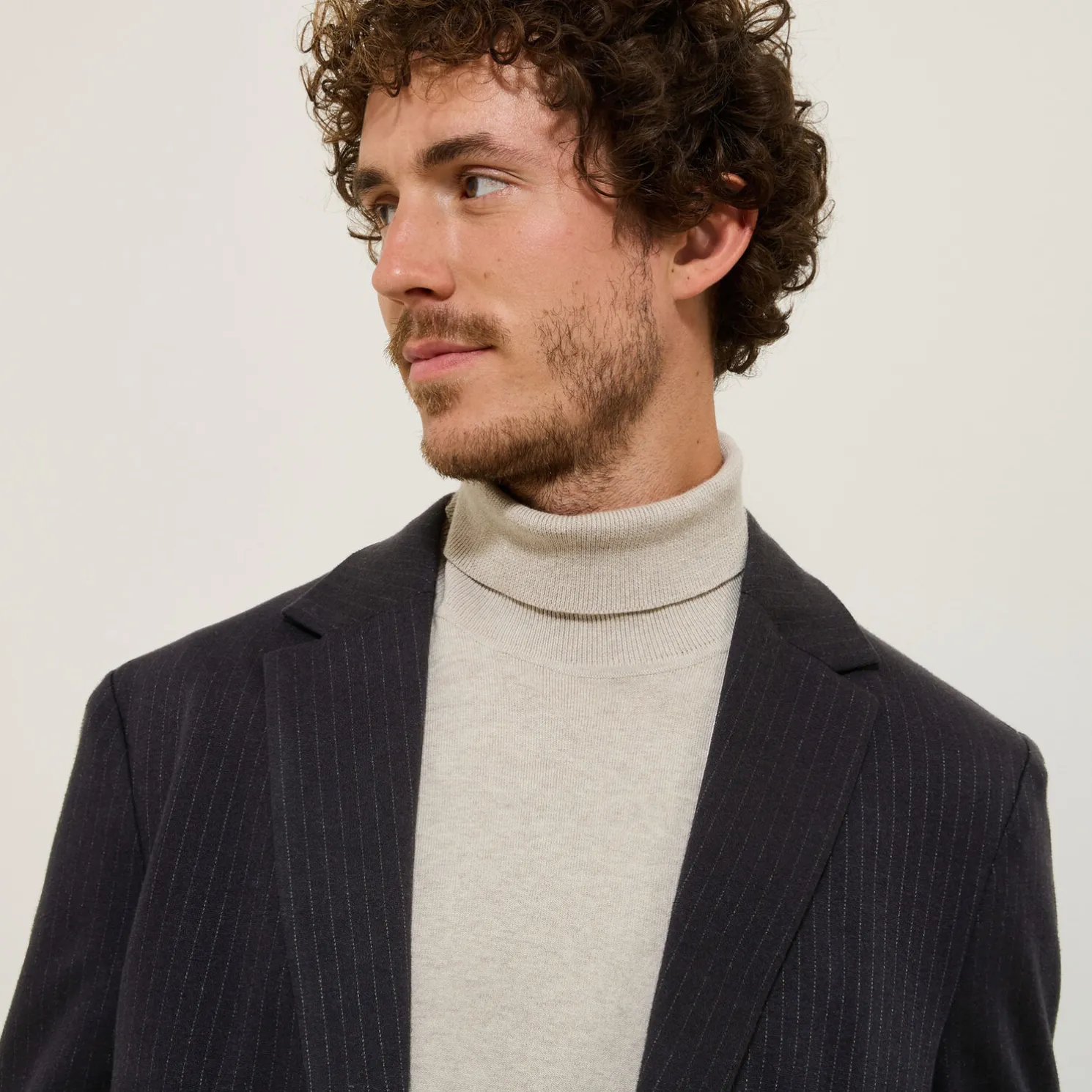 Gestreept blazerjasje