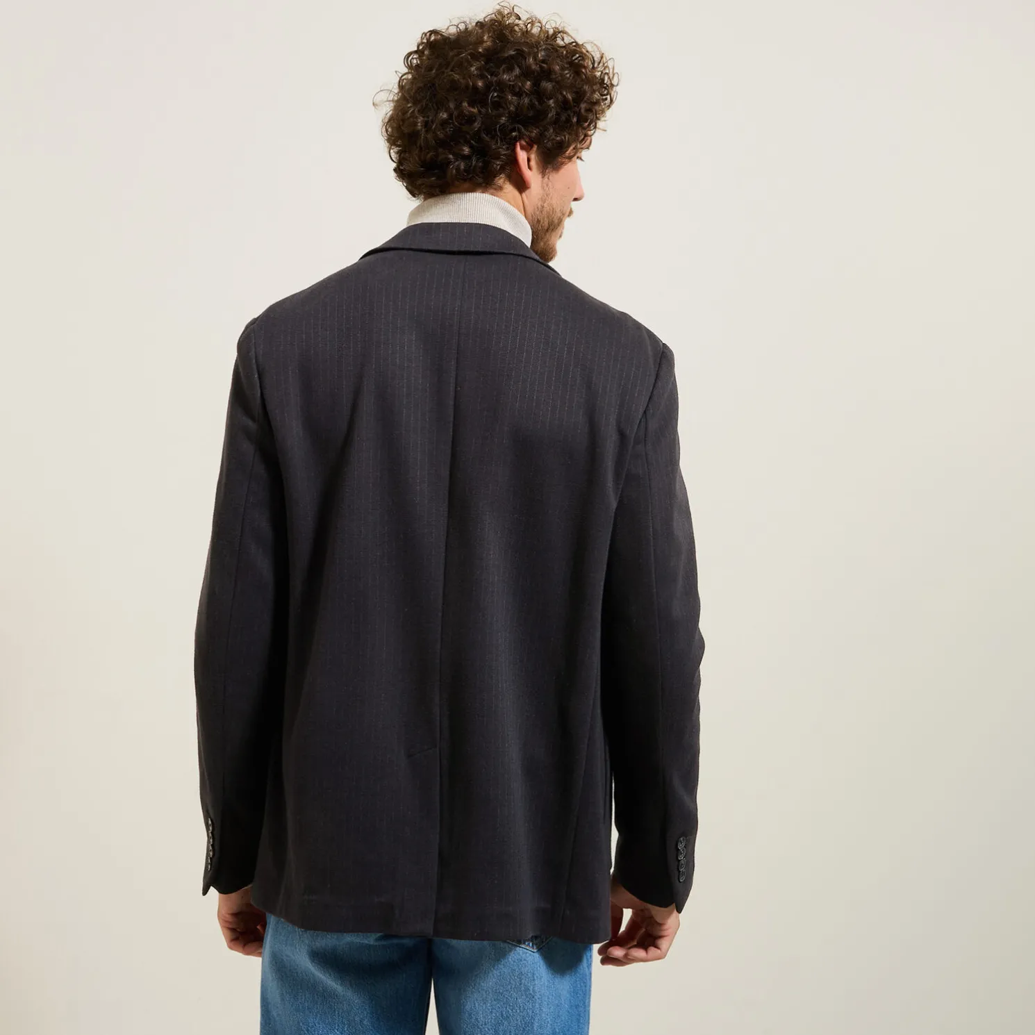 Gestreept blazerjasje