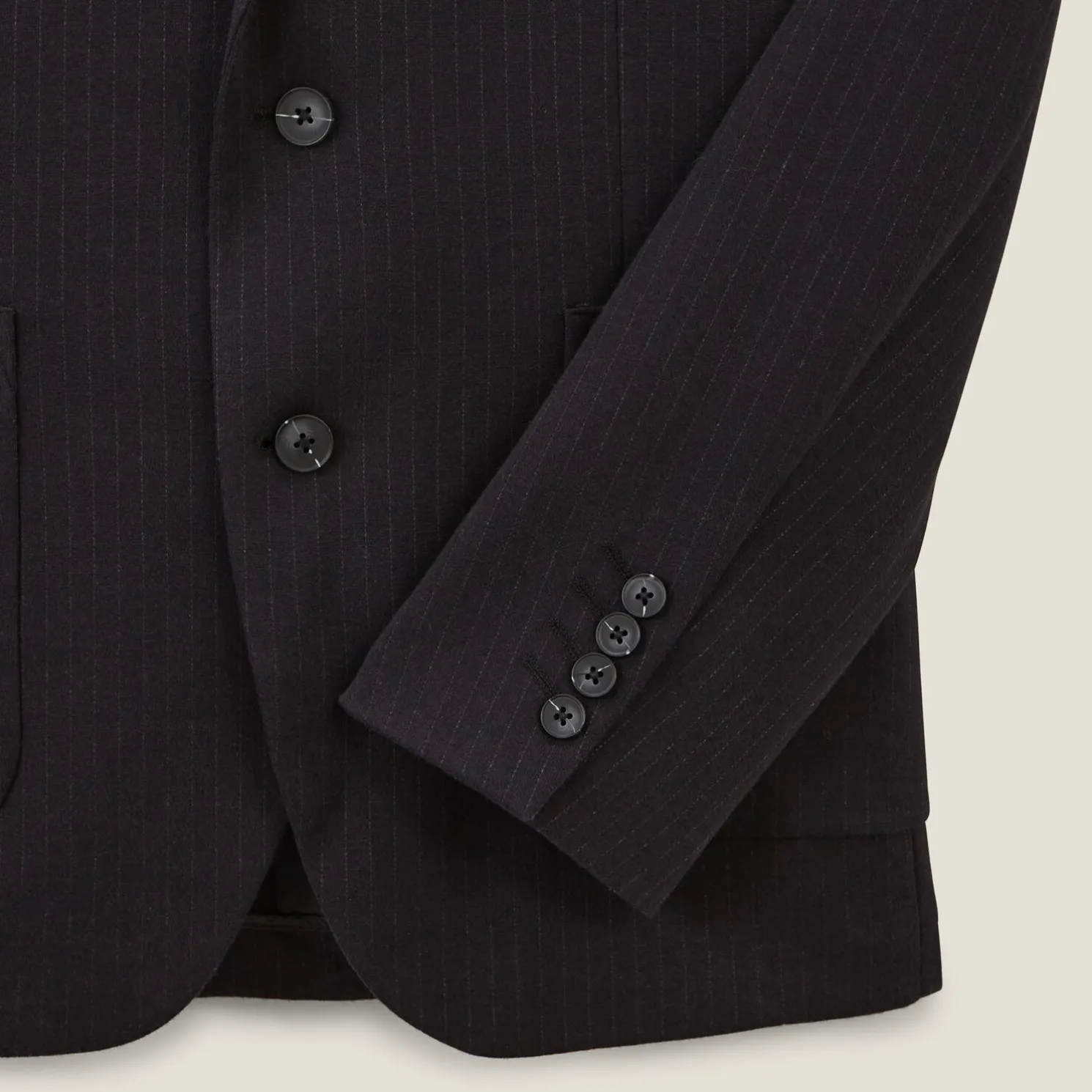 Gestreept blazerjasje