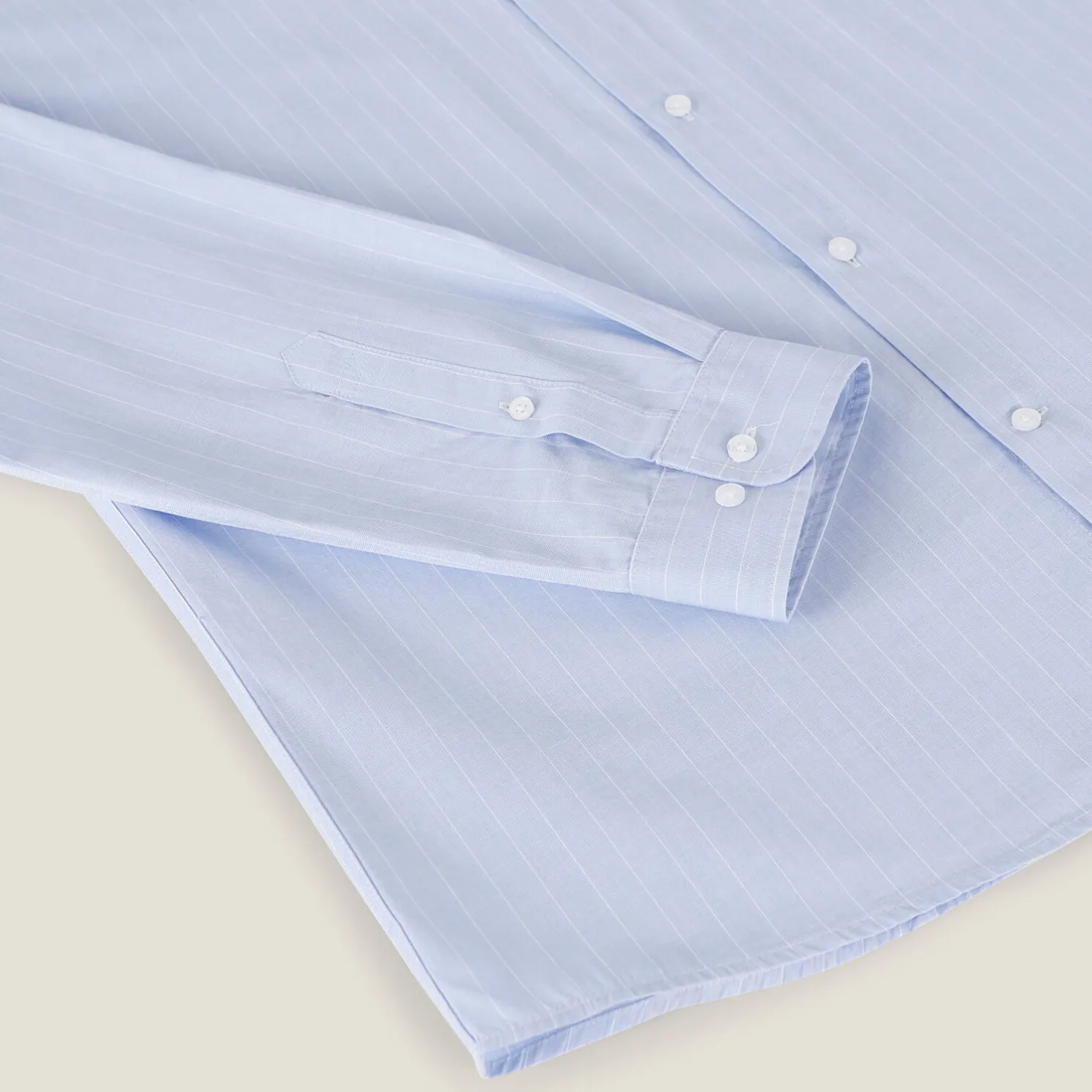 Gestreept katoenen overhemd