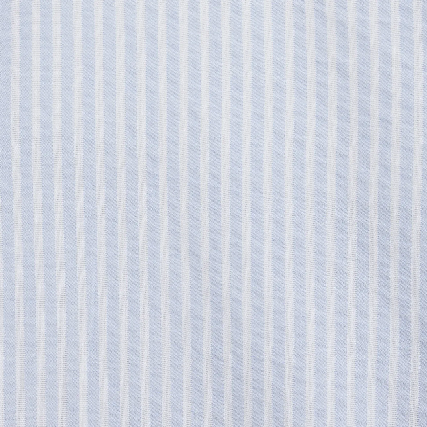 Gestreept overhemd in seersucker katoen