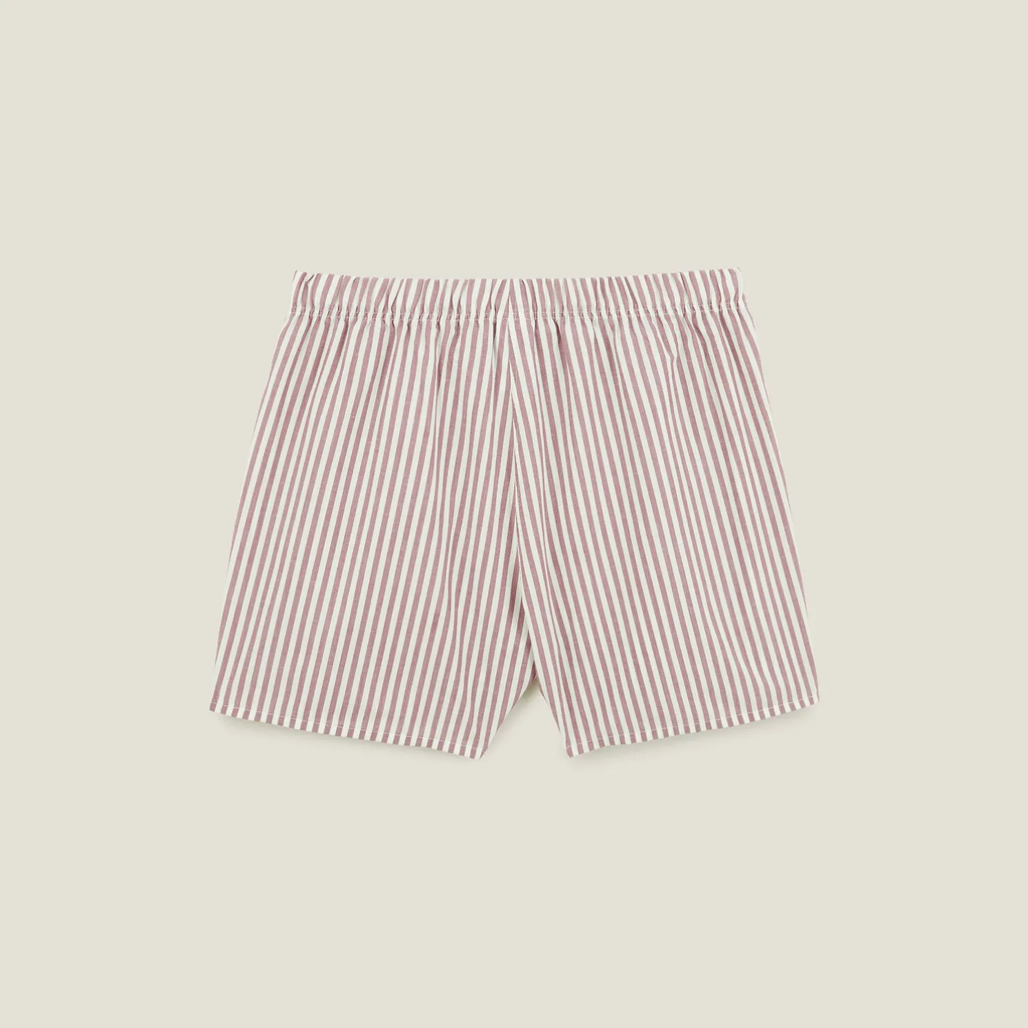 Gestreepte boxershort in biokatoen