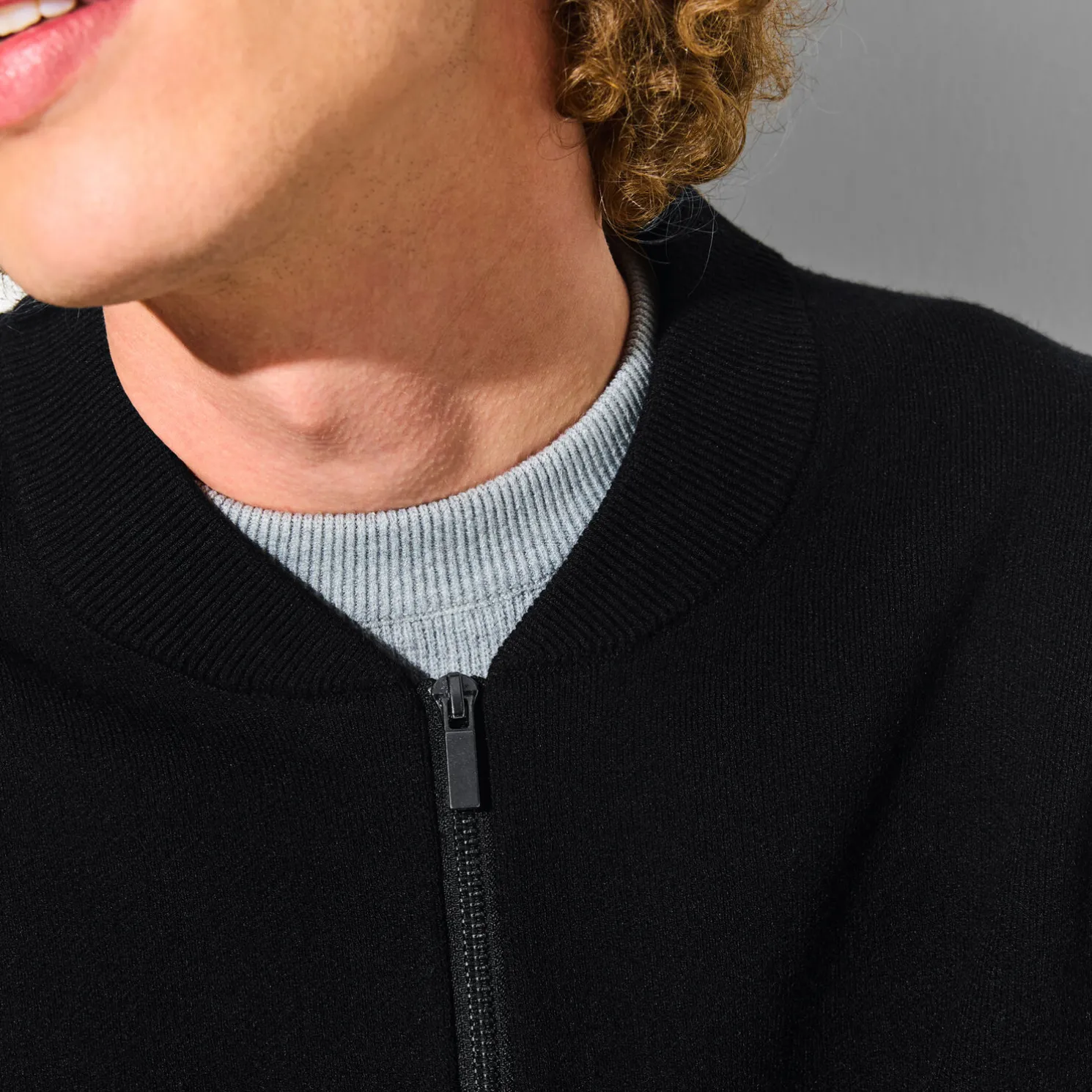 Gilet met rits en sportkraag, assortiment performa