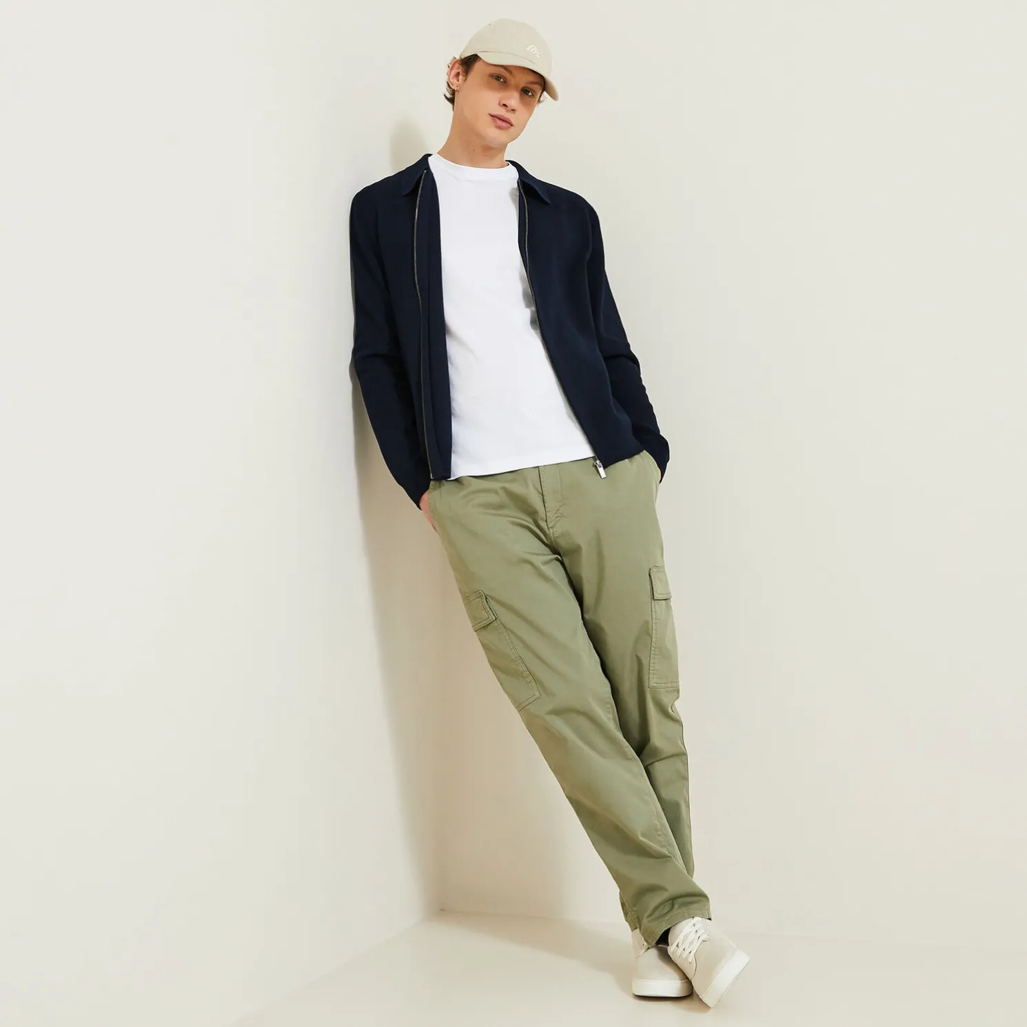 Giletvestje met hemdskraag