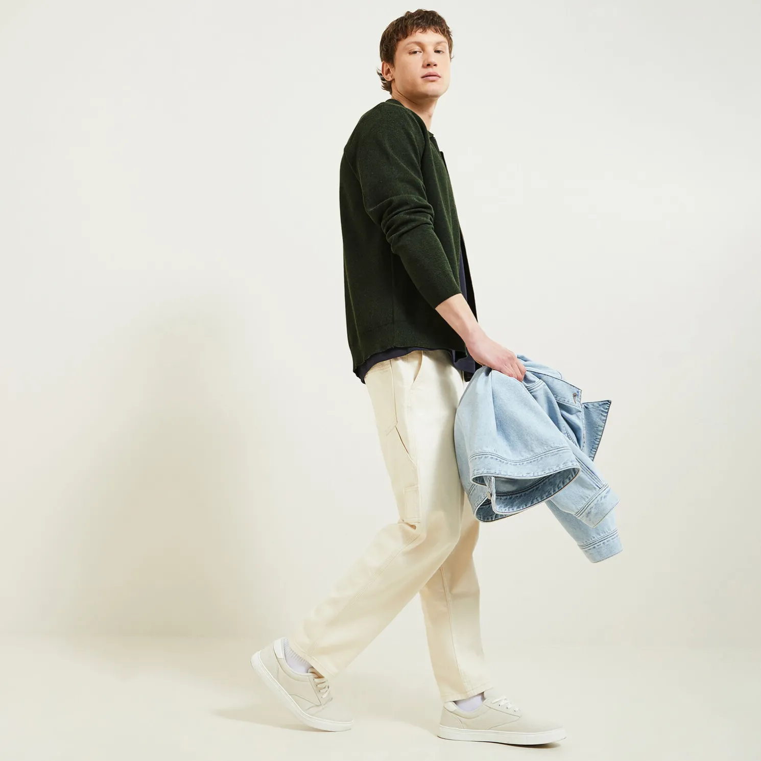 Giletvestje met hemdskraag