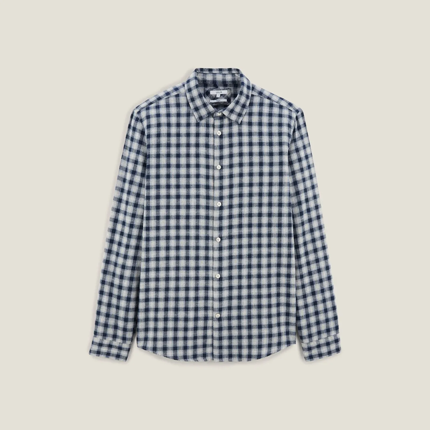 Hemd met ruitjes in flanelkatoen