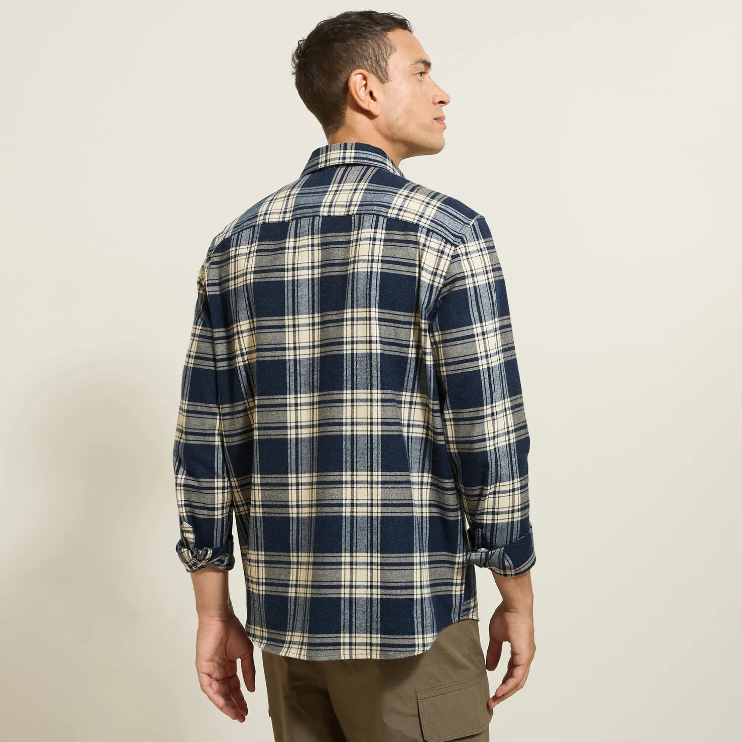 Hemd met ruitjes in flanelkatoen