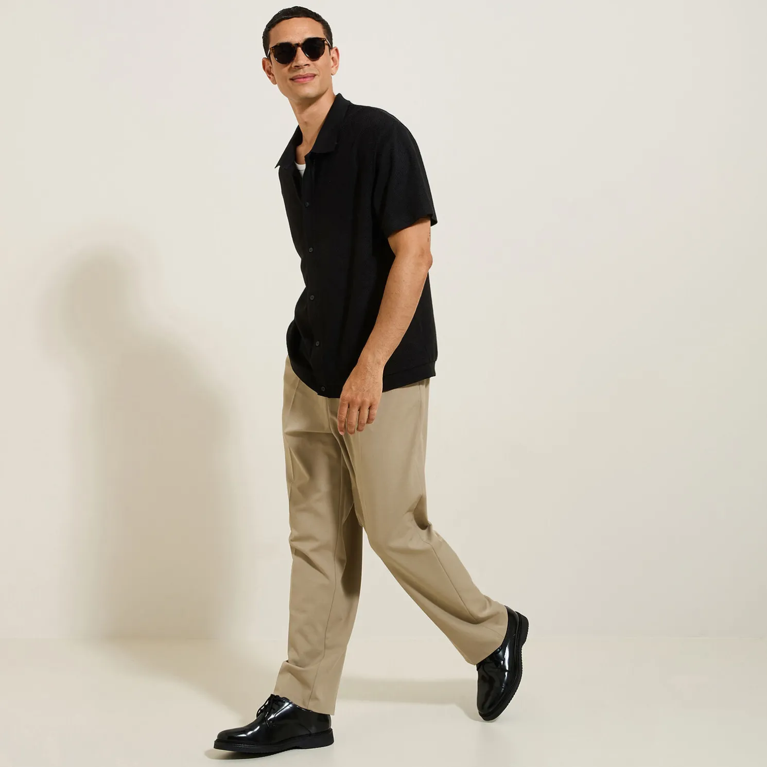 Hemdje in effen tricot