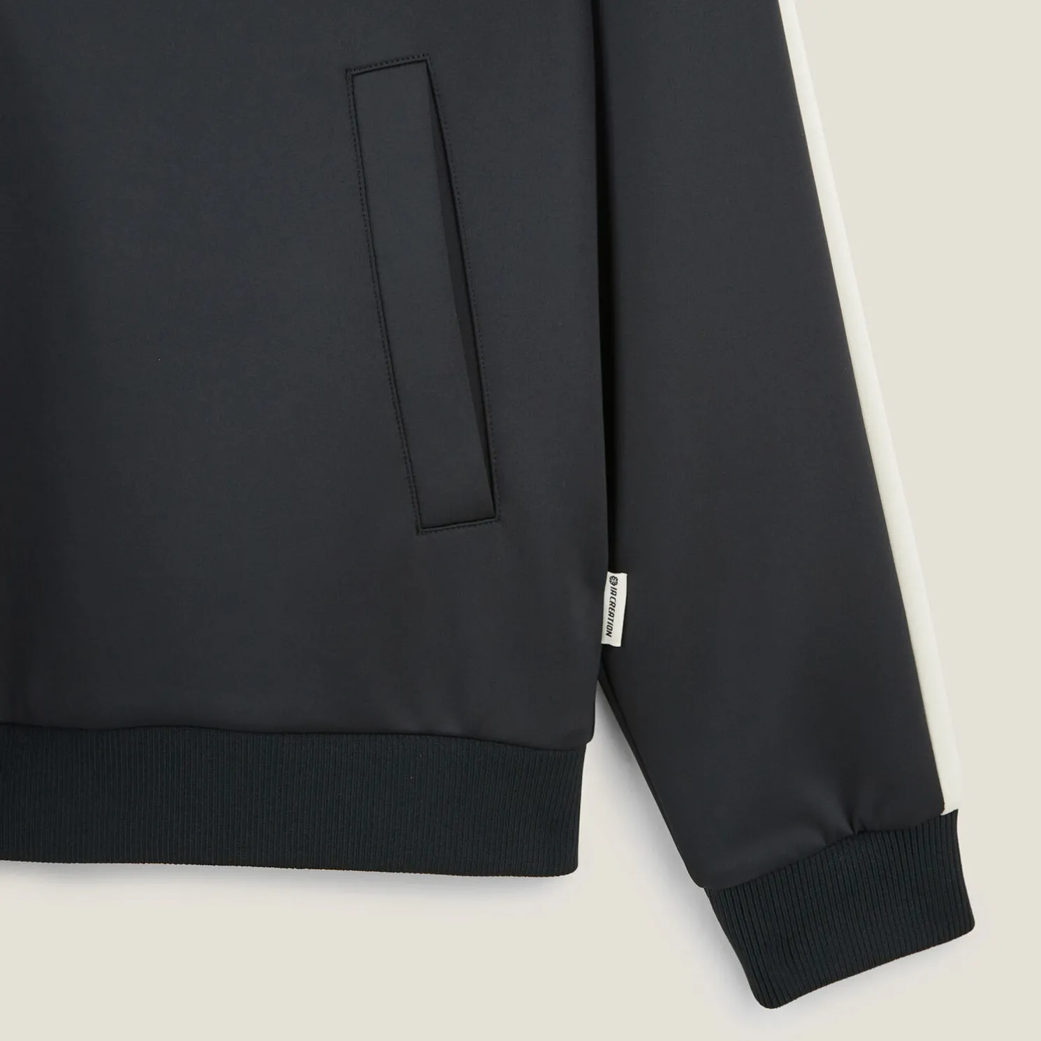 Iconisch vest met rits