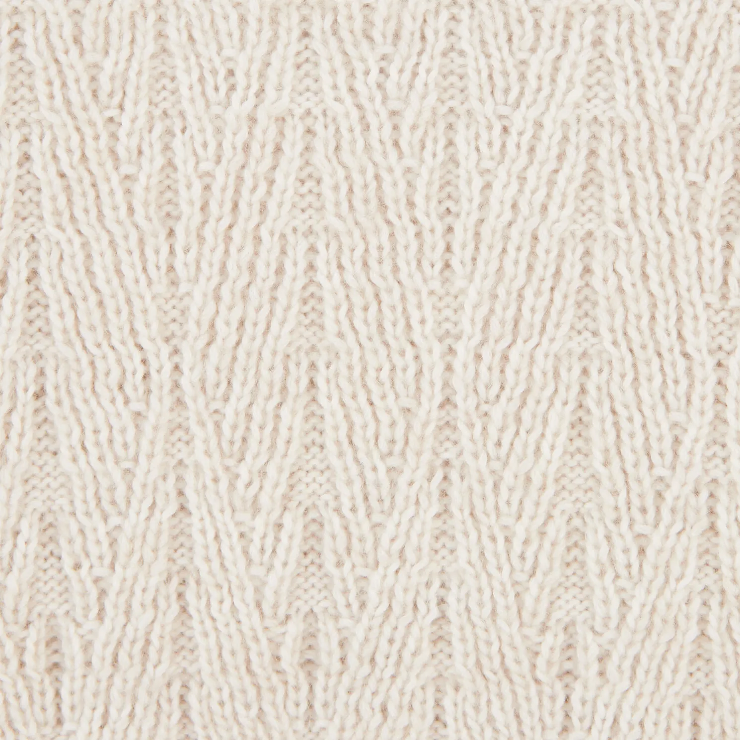 Kabeltrui met ronde hals