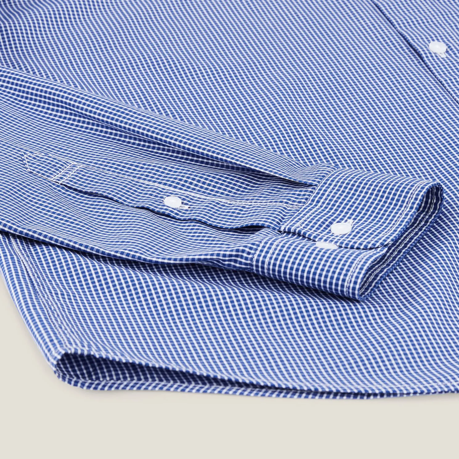 Katoenen hemd met ruitjes