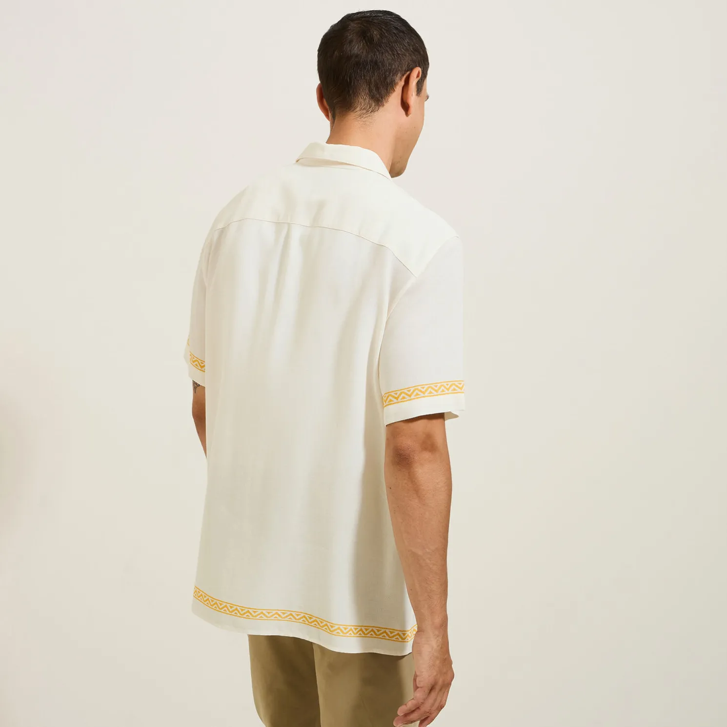 Katoenen hemdje met geplaatste opdruk