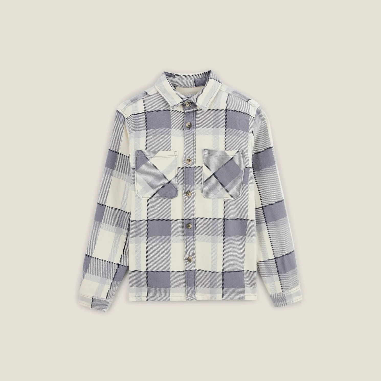 Katoenen overhemd met ruitjes