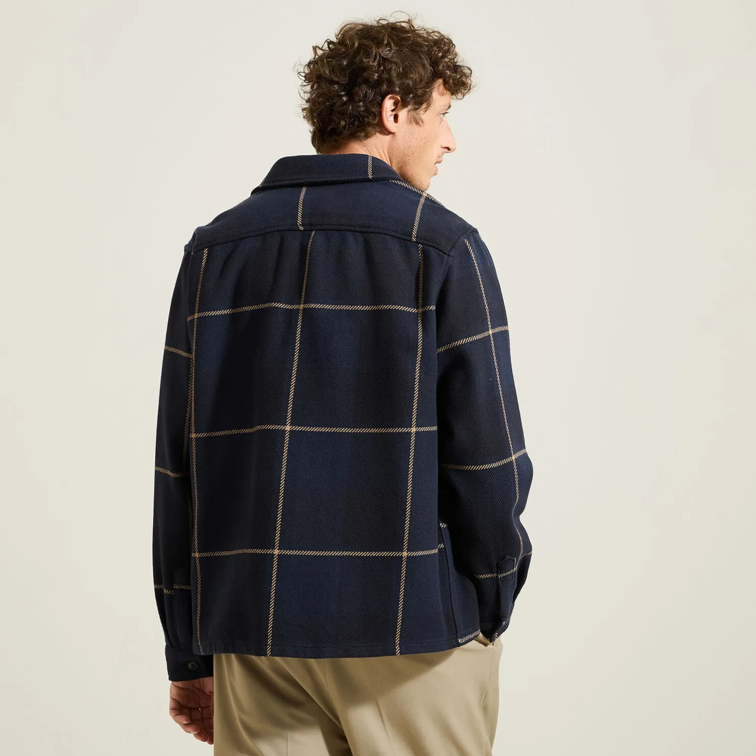 Katoenen overhemd met ruitjes