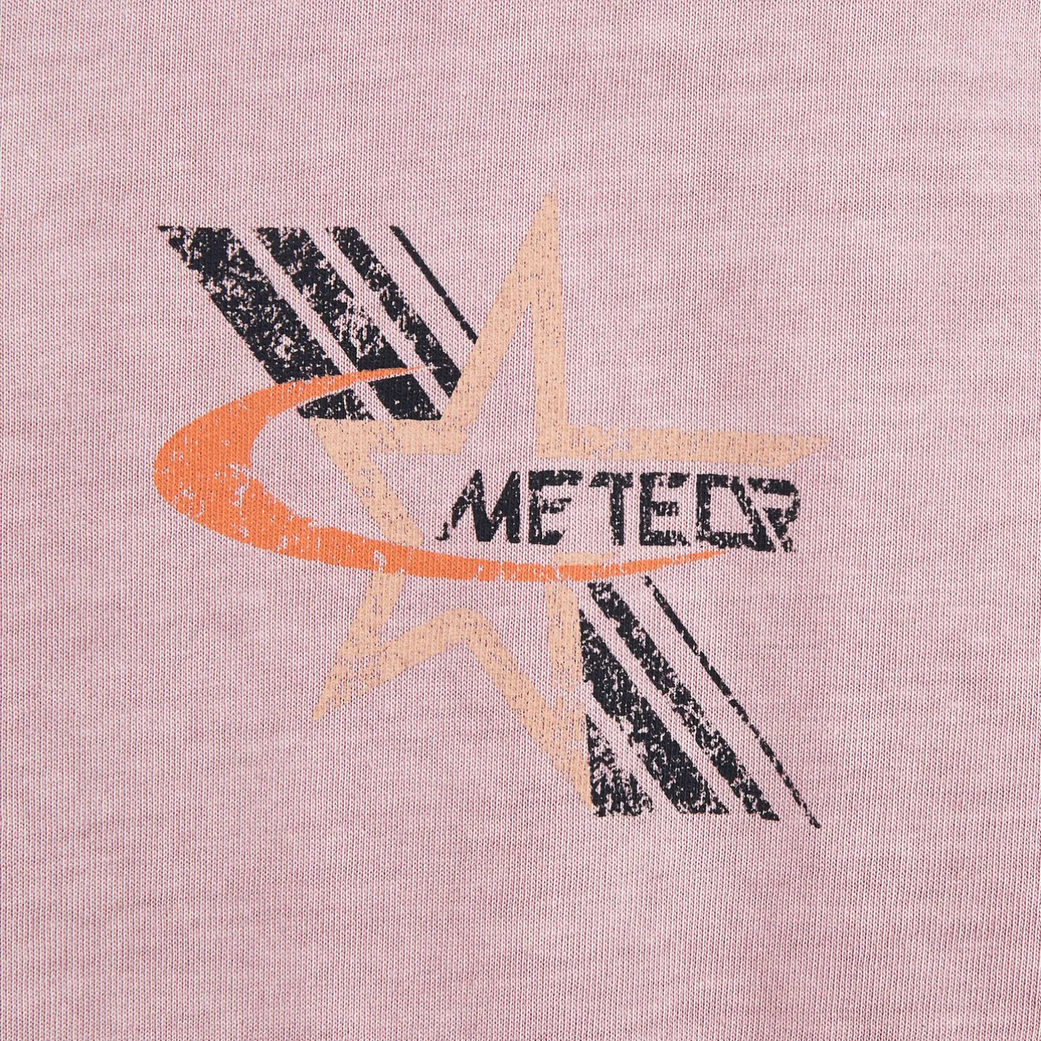 Katoenen T-shirt met ronde hals en print op de bor