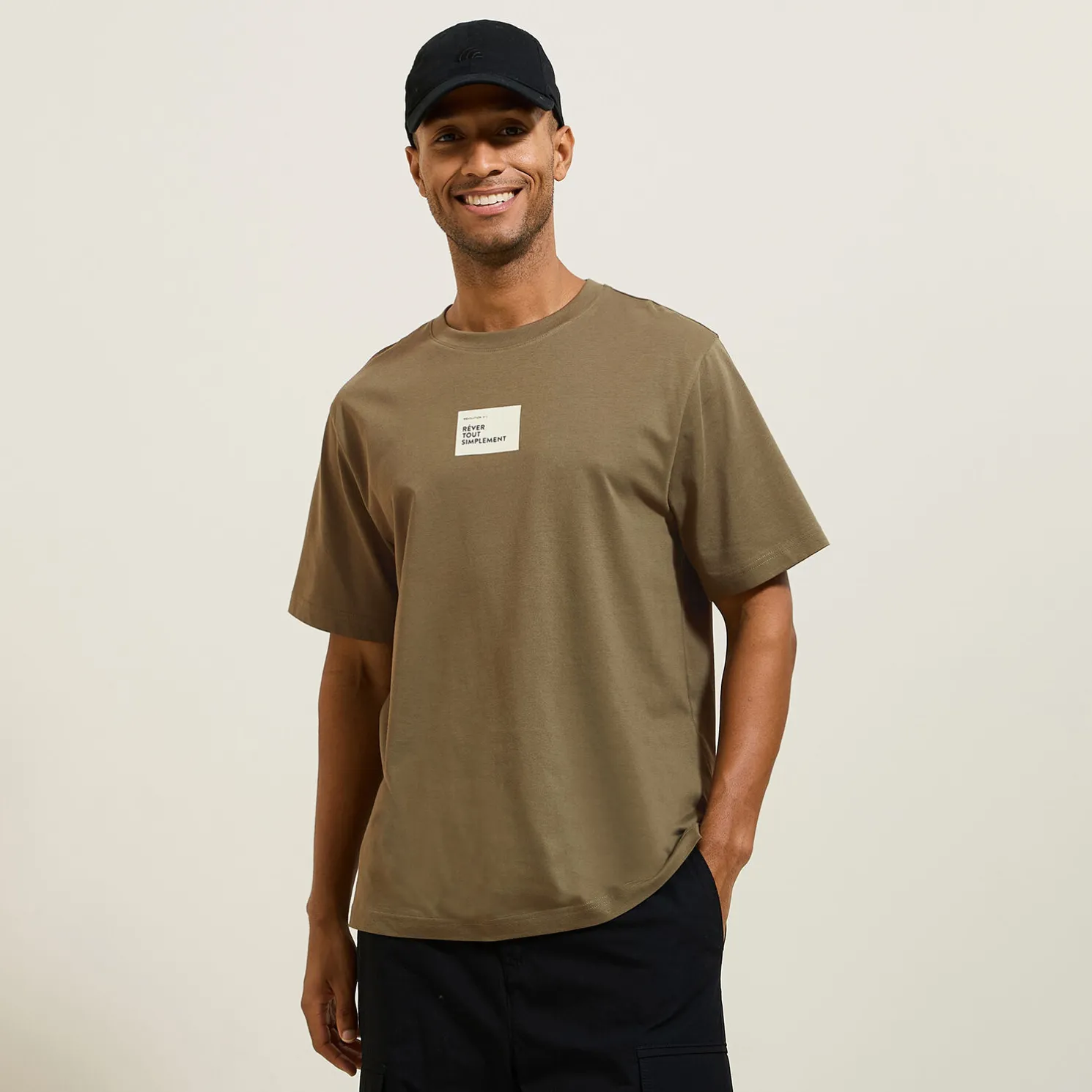 Kerst-T-shirt met ronde hals