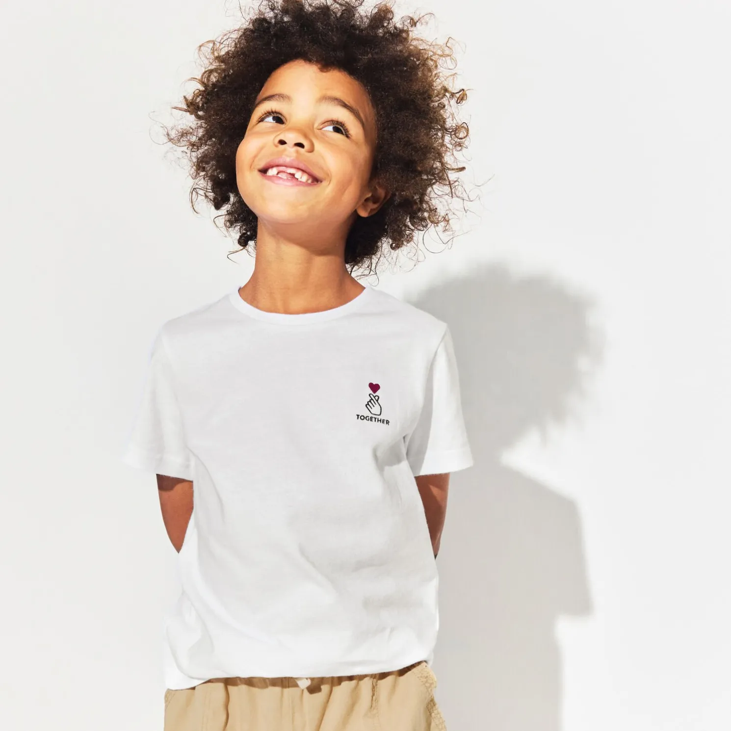 Kinder-T-shirt met ronde hals