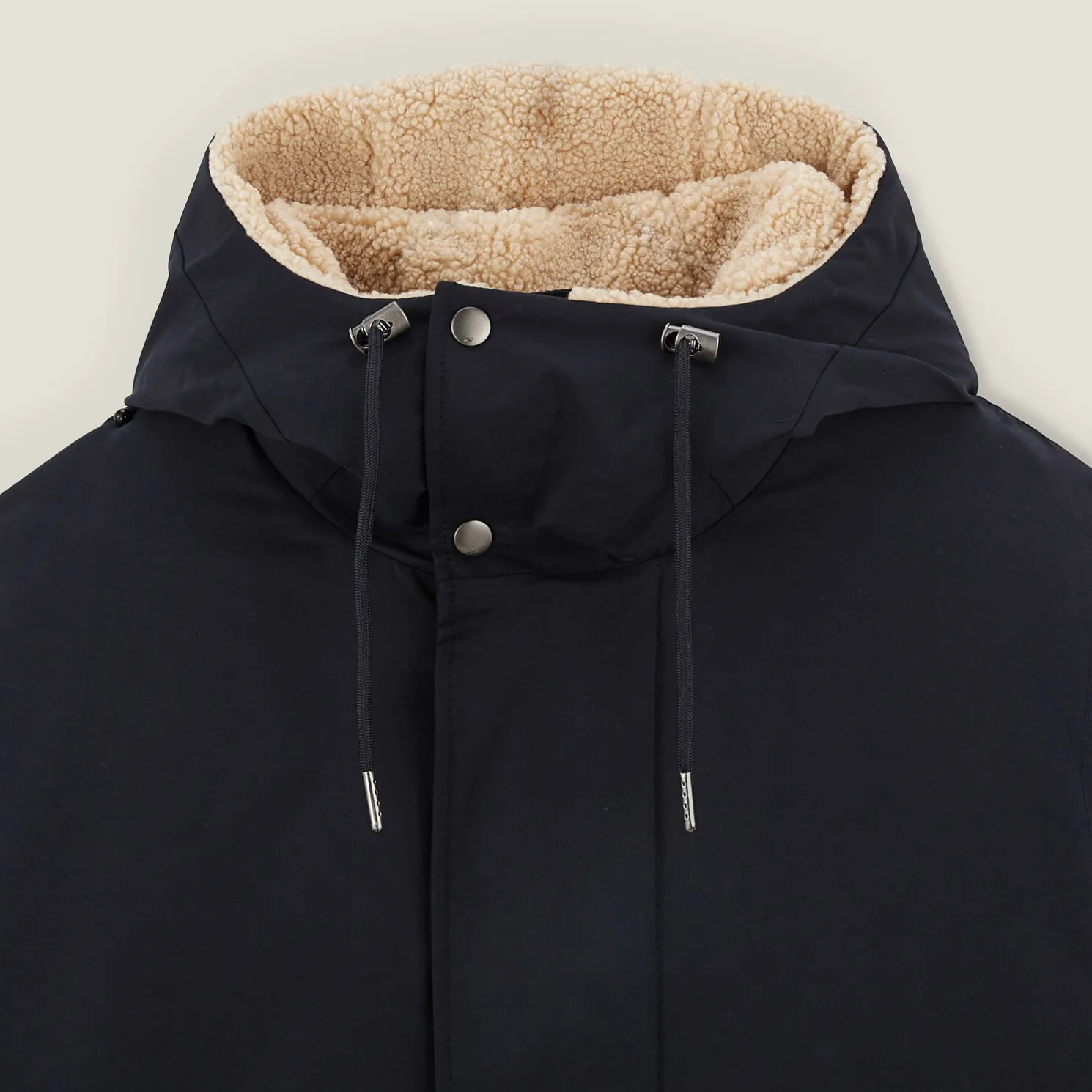 Lange waterafstotende Parka