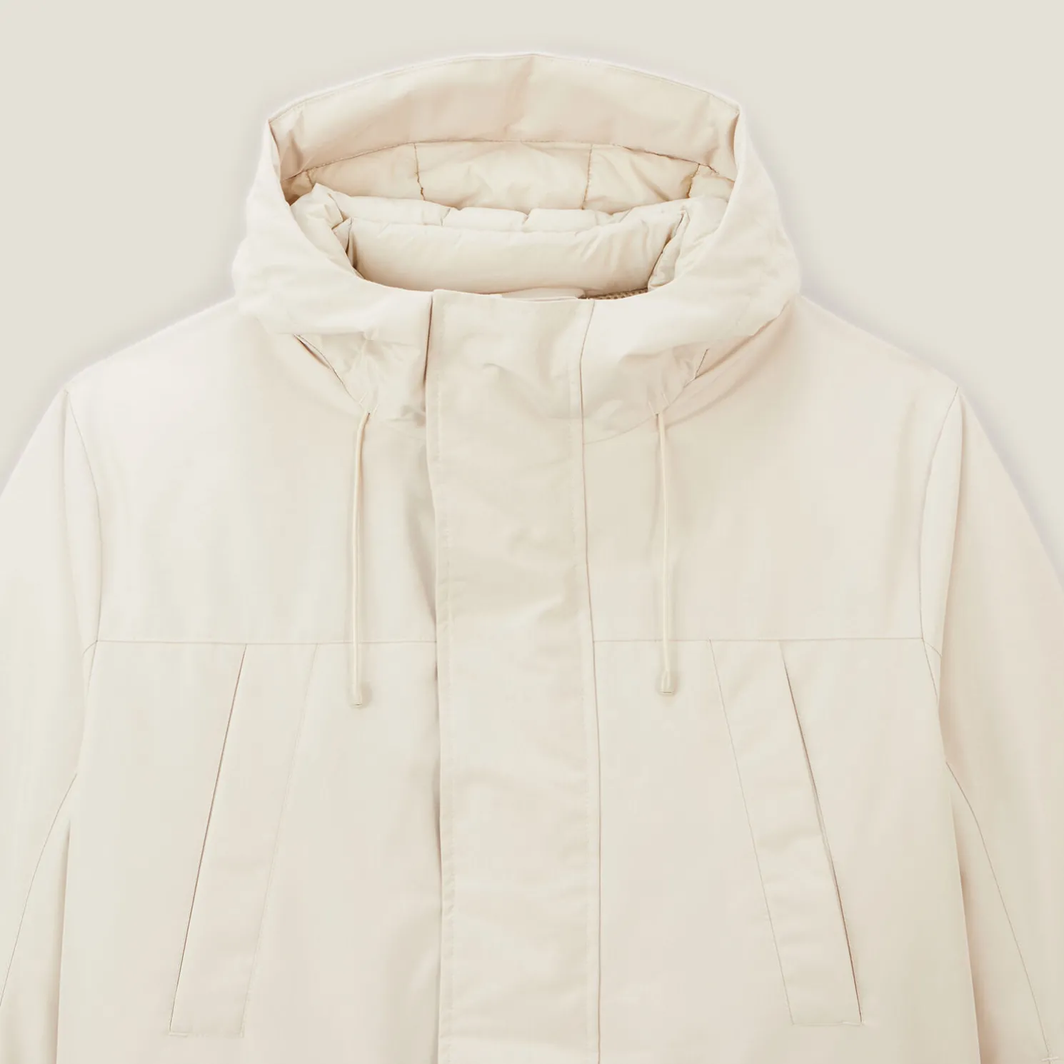 Lange waterafstotende winterparka