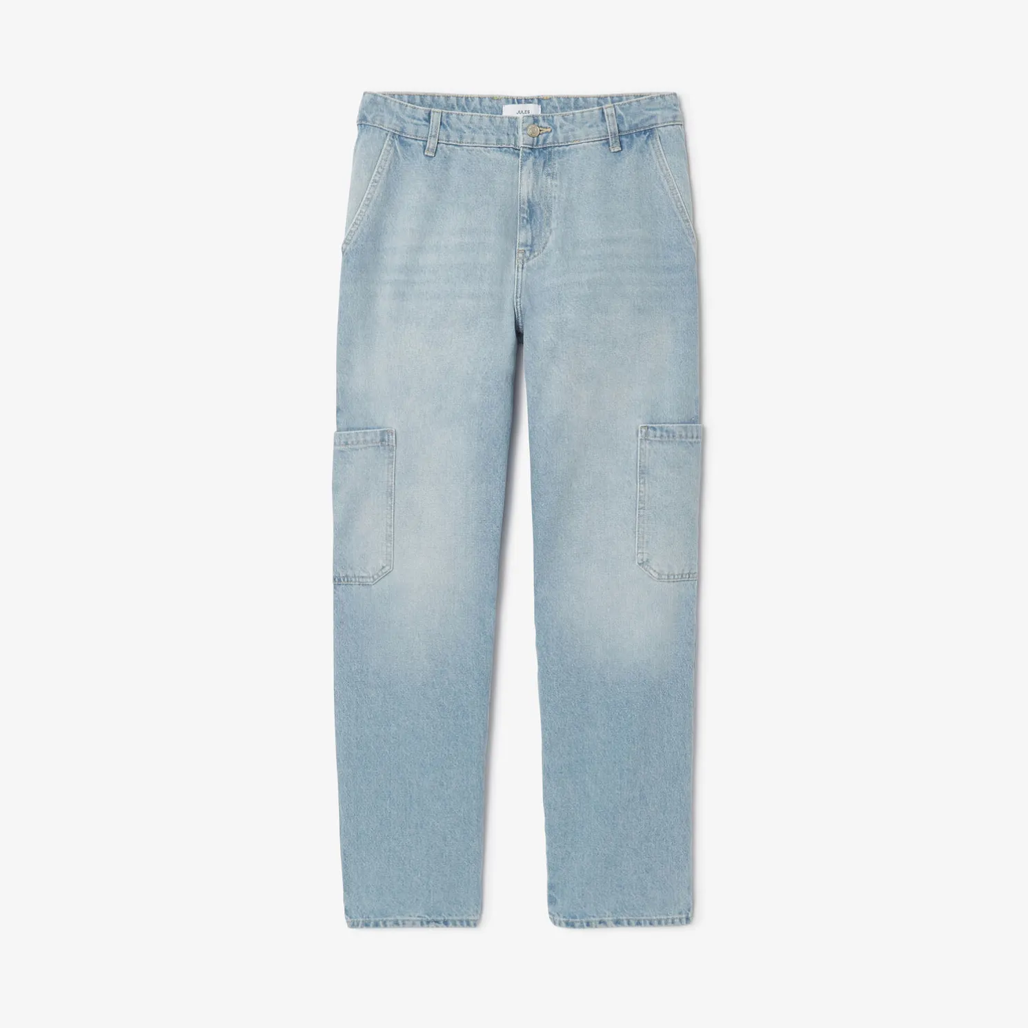 Loose fit jeans cargozakken