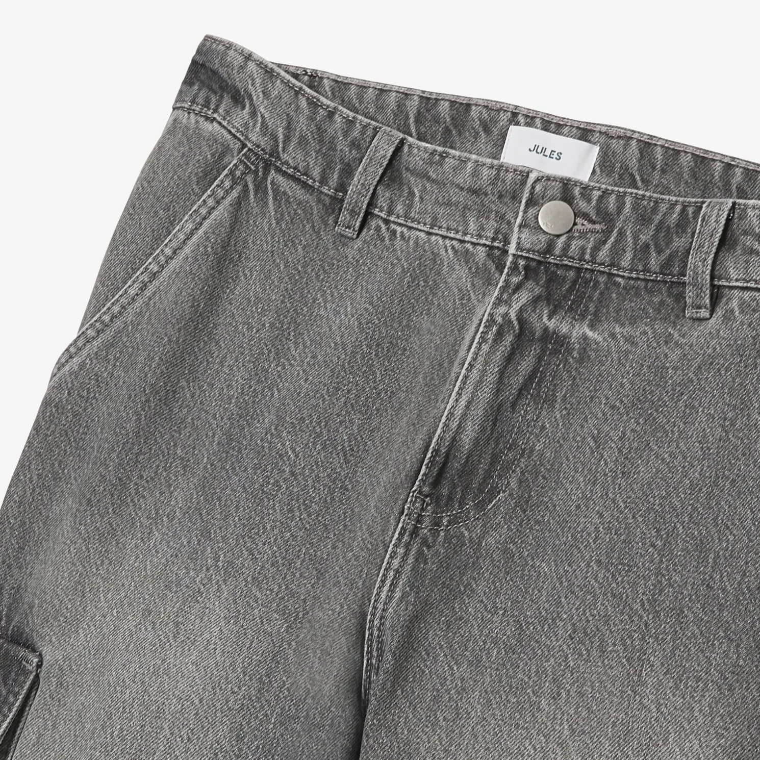 Loose fit jeans met vele zakken