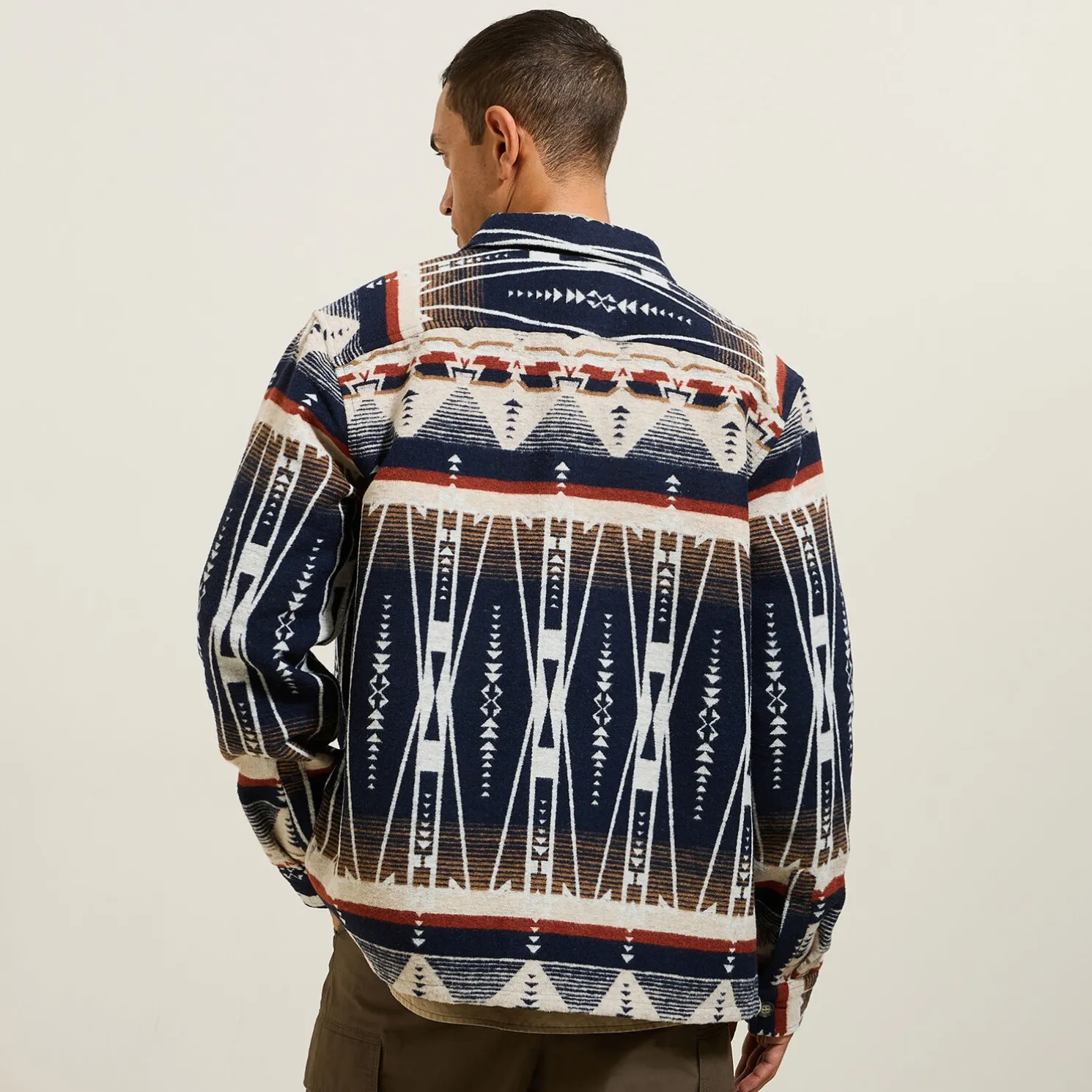 Overhemd met geometrische motieven