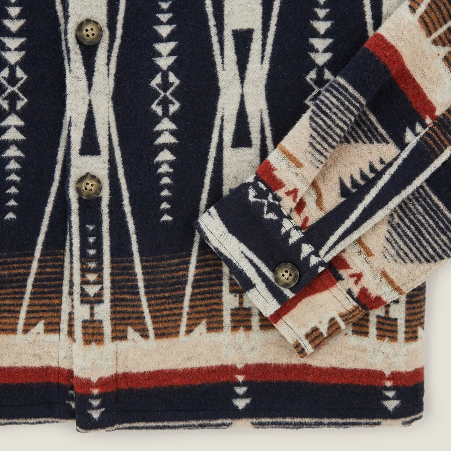 Overhemd met geometrische motieven