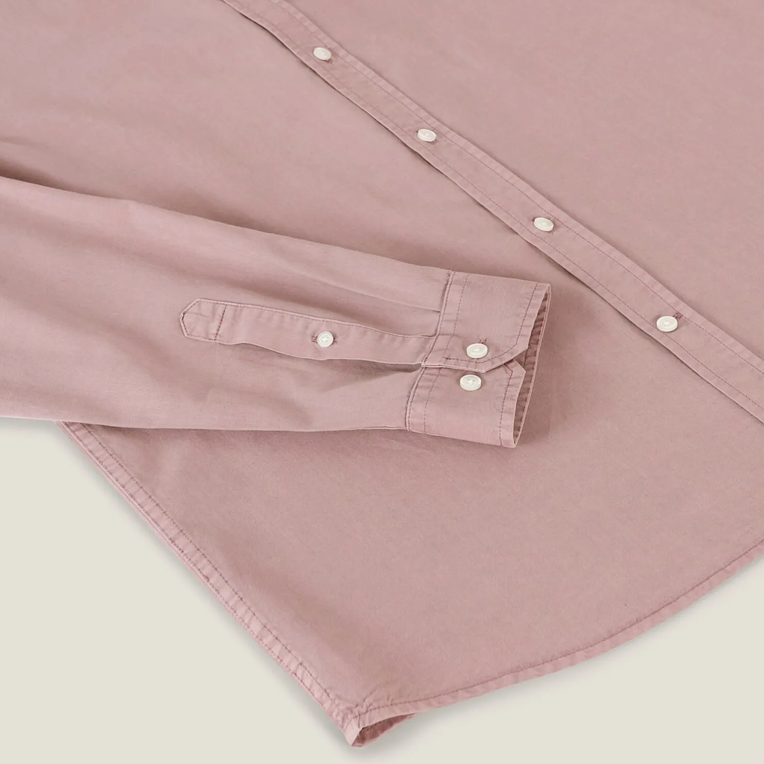 Overhemd van tencelkatoen