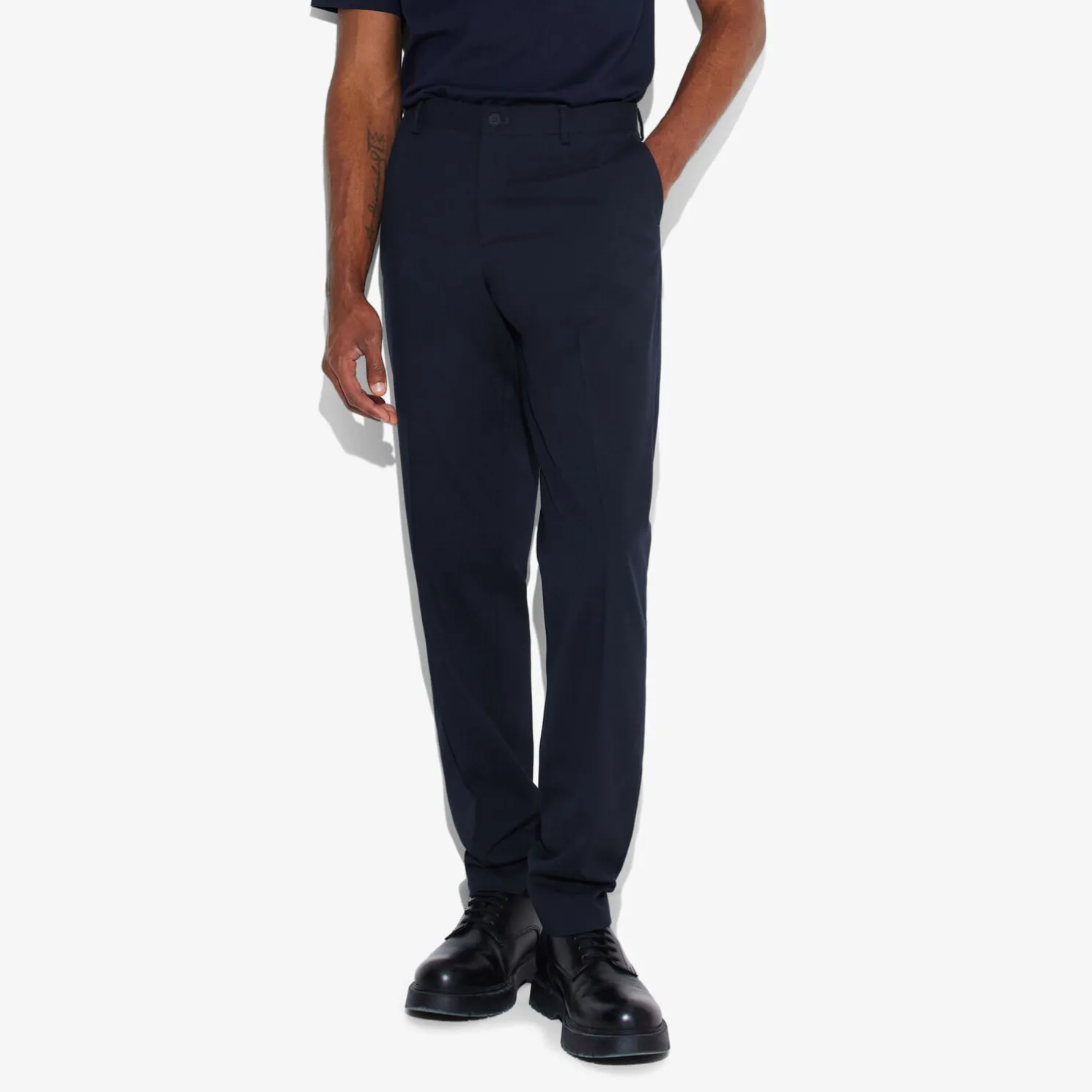Pantalon Costume Bleu foncé